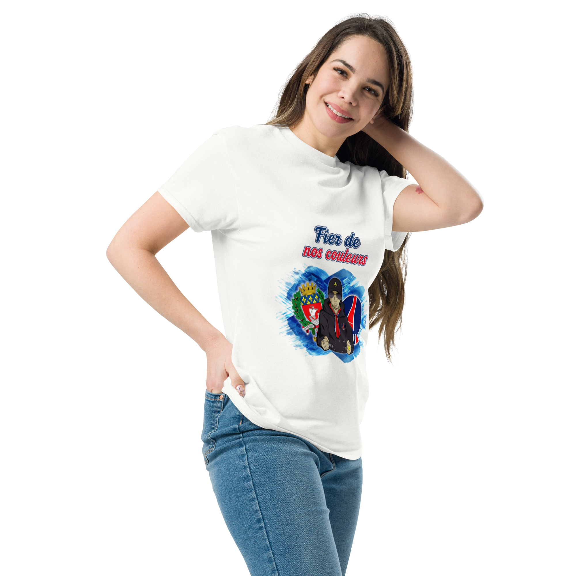 T-Shirt Street King – "Fier de nos Couleurs"