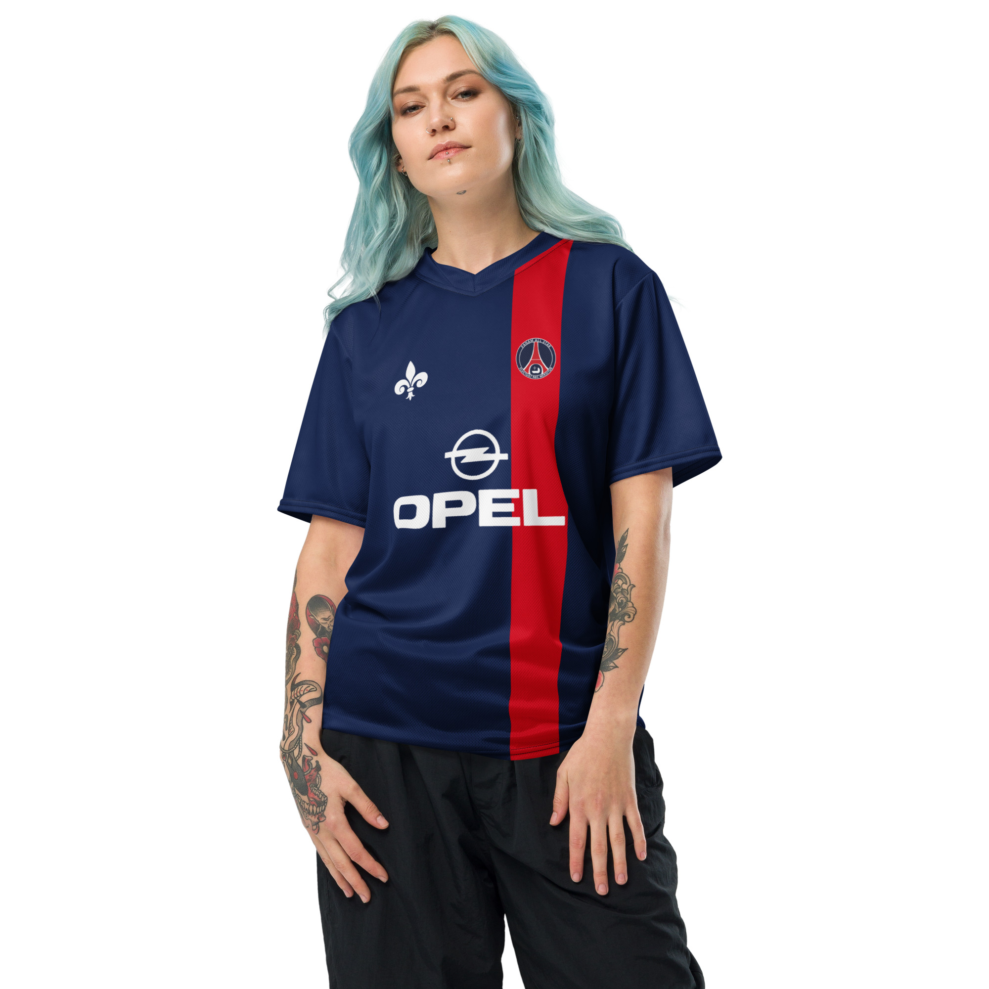 T-shirt Sport Rétro Marine – "Héritage Royal" 