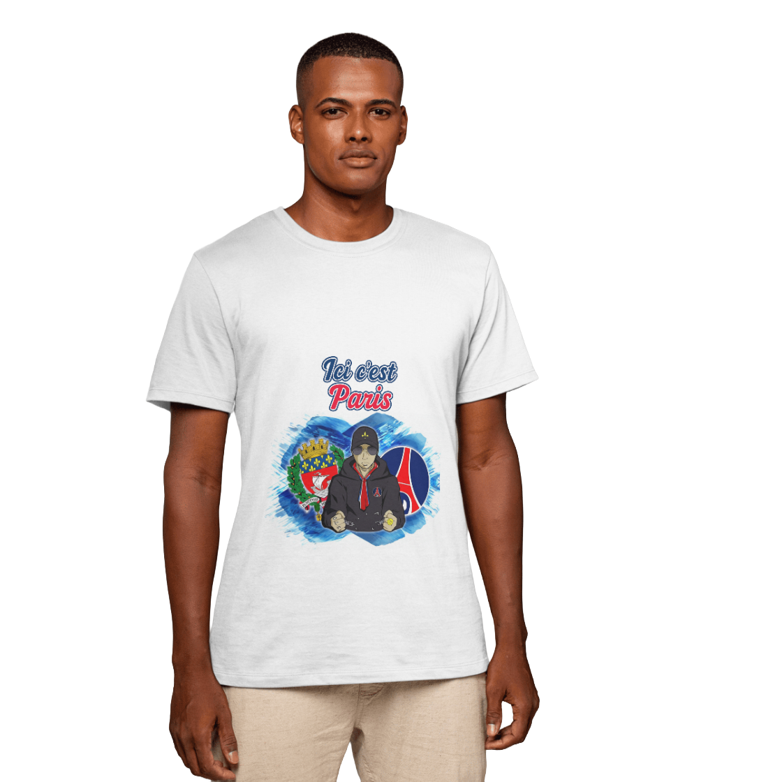 T-Shirt Street King – "Ici c'est Paris"