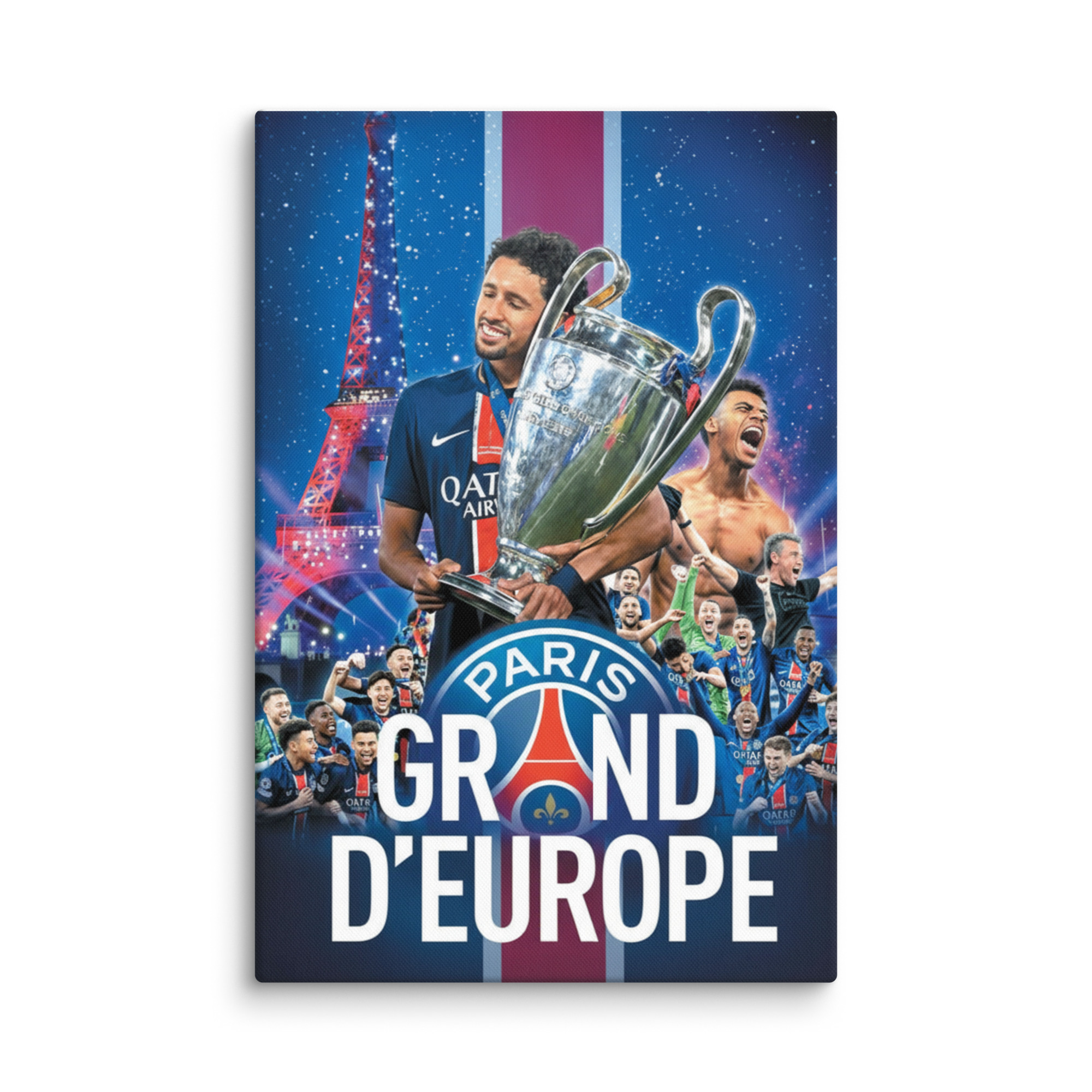 Toile Décorative – "PARIS GRAND D'EUROPE"