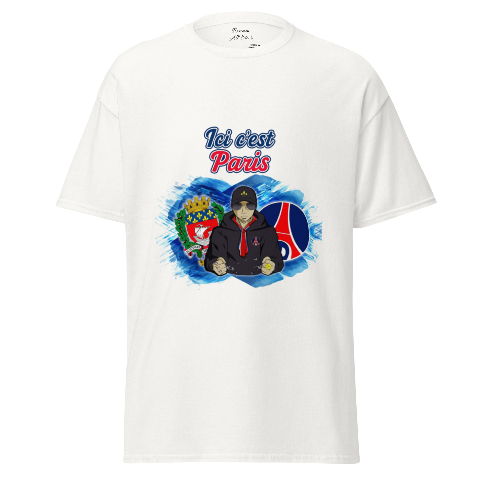 T-Shirt Street King – "Ici c'est Paris"