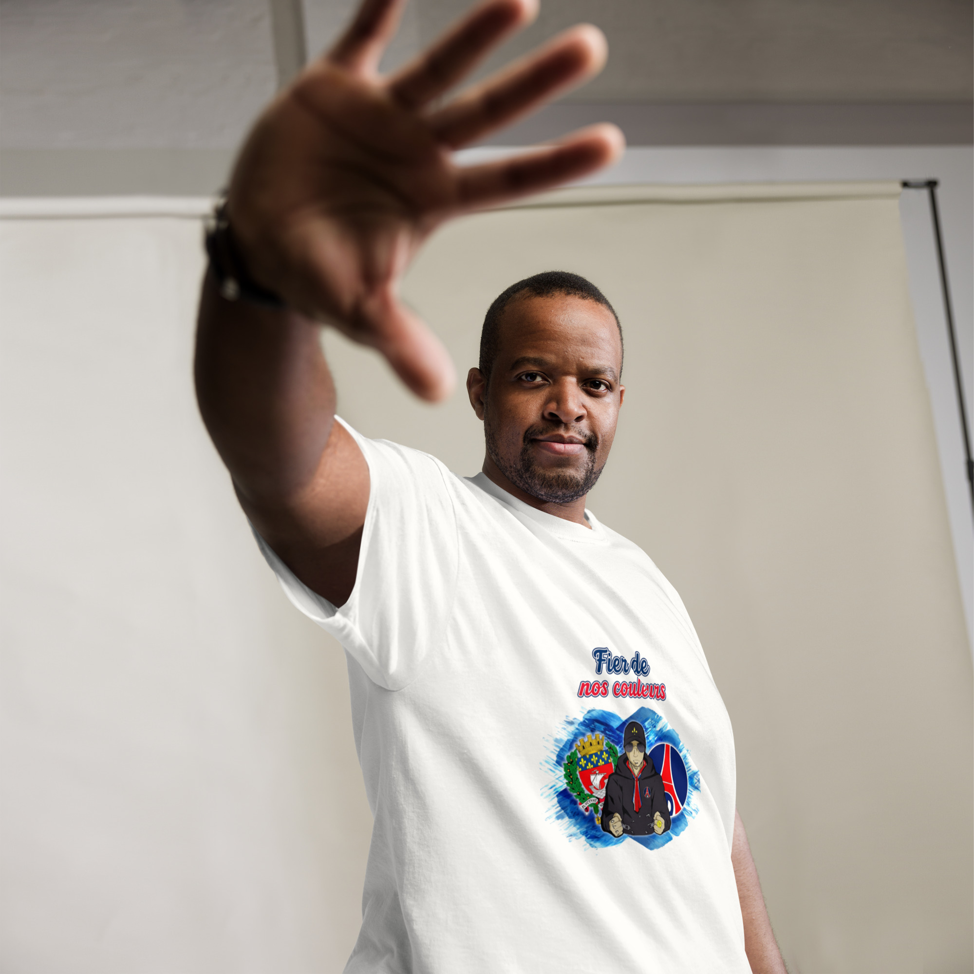 T-Shirt Street King – "Fier de nos Couleurs"