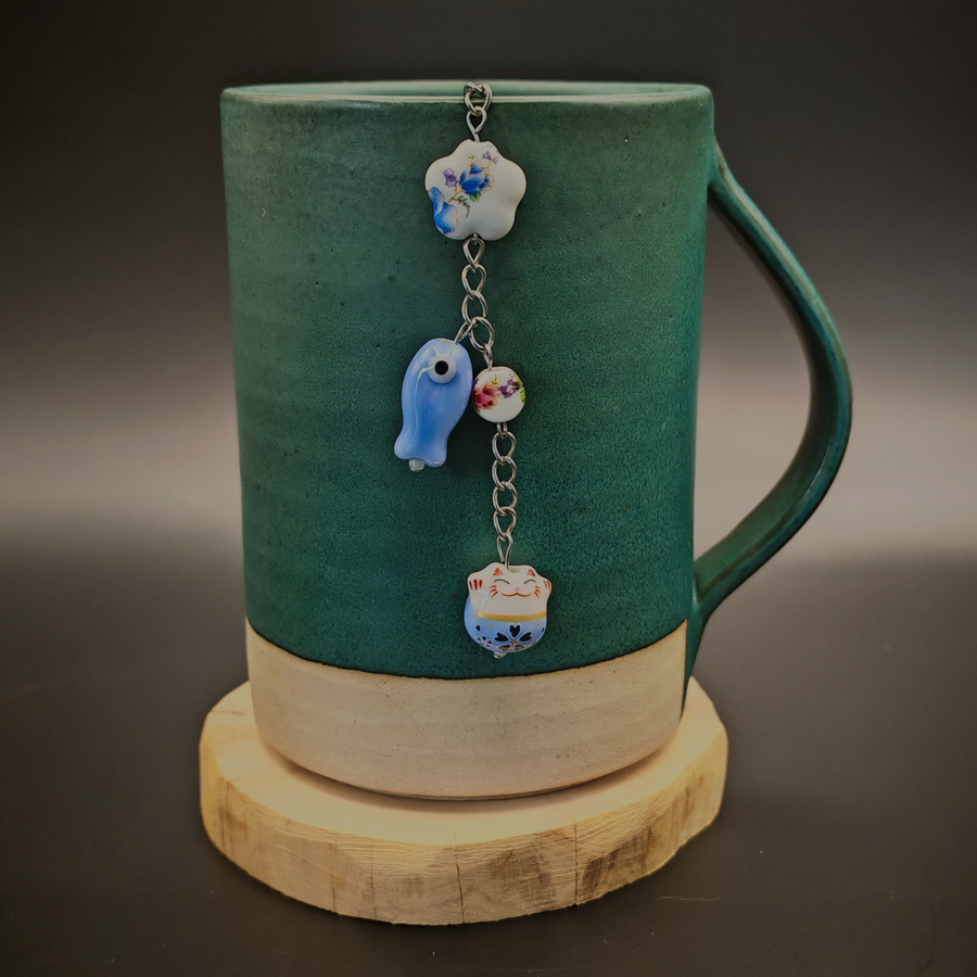 Bijou de thé - Chat de la chance