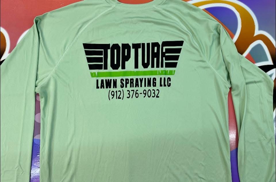 Vinyl Logo with Phone Number (11" x 6") Shirt not included