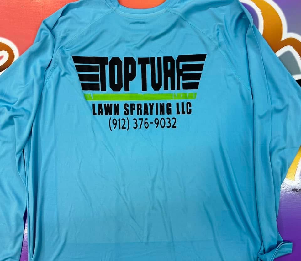 Vinyl Logo with Phone Number (11" x 6") Shirt not included