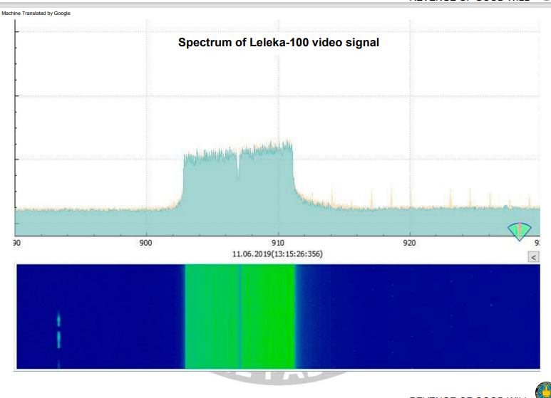 EW - Russian UAV Signals for recognition