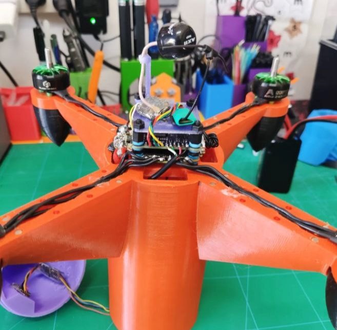 'Interceptor' Rocket Quadcopter 
