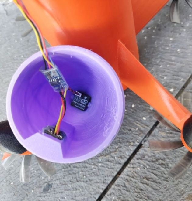 'Interceptor' Rocket Quadcopter 