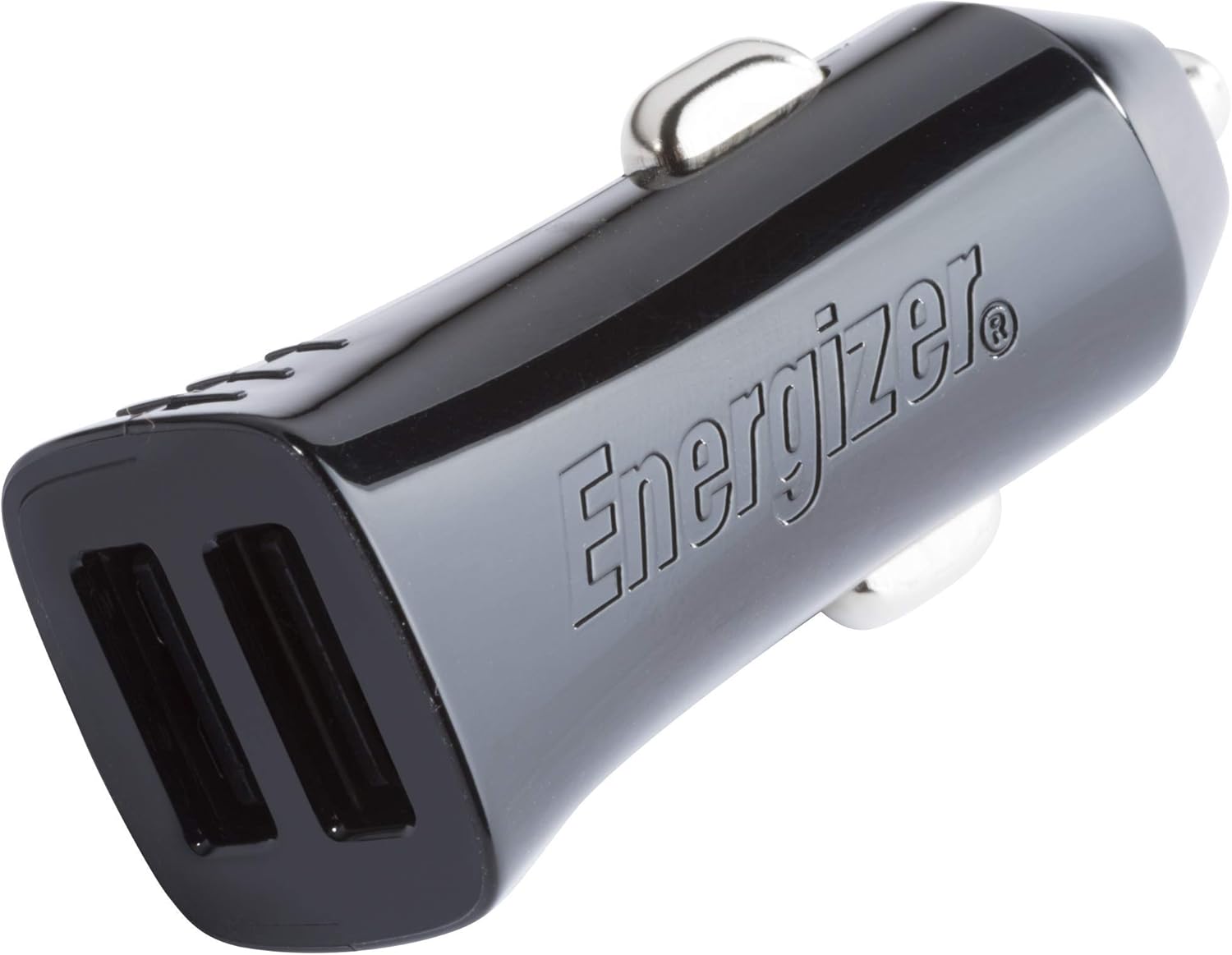 Energizer Classic 17W Dual USB Car Charger with Fast Charge 3.4A D17 Black