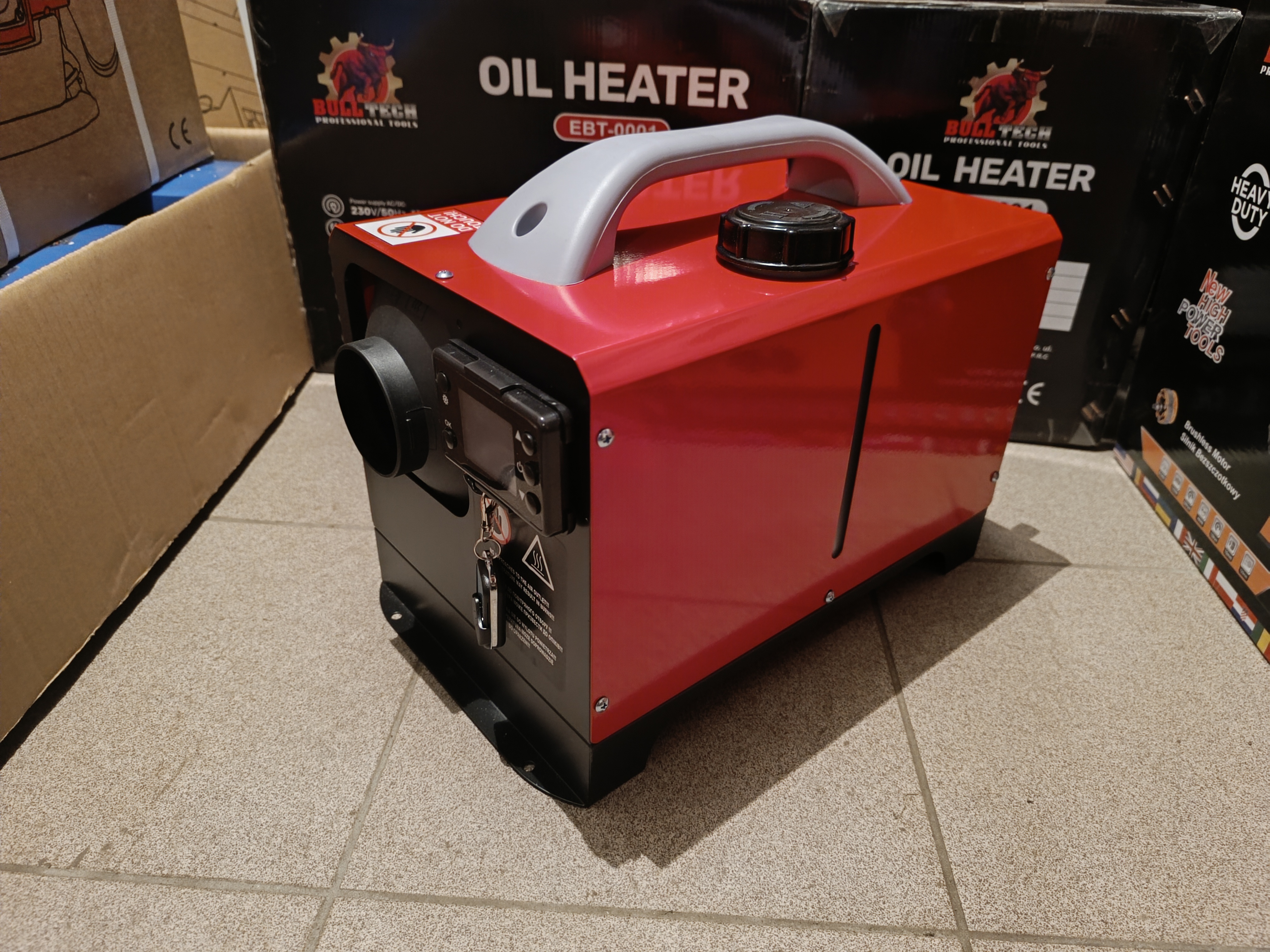 Dyzelinis šildytuvas 10KW BULL TECH