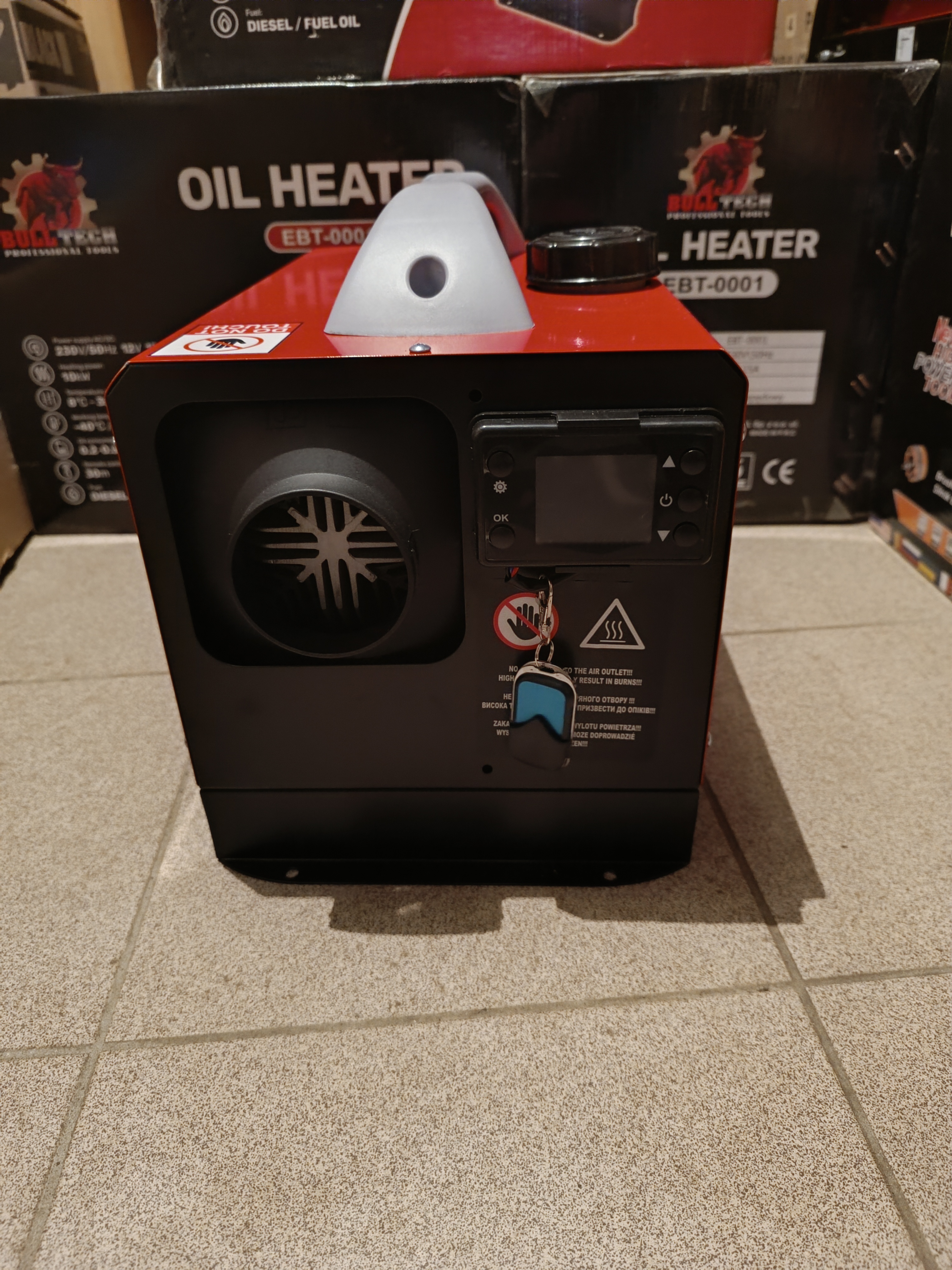 Dyzelinis šildytuvas 10KW BULL TECH