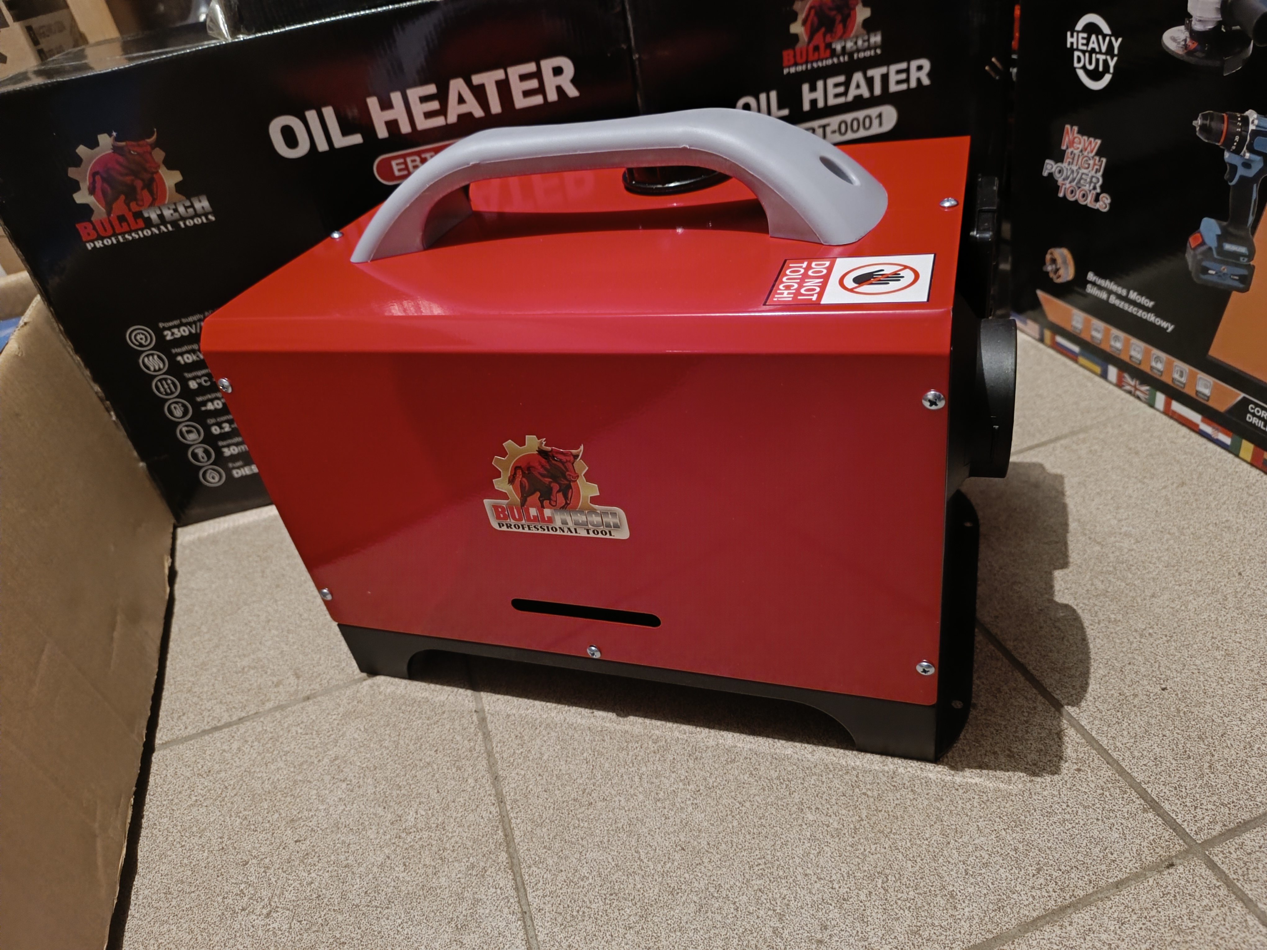 Dyzelinis šildytuvas 10KW BULL TECH