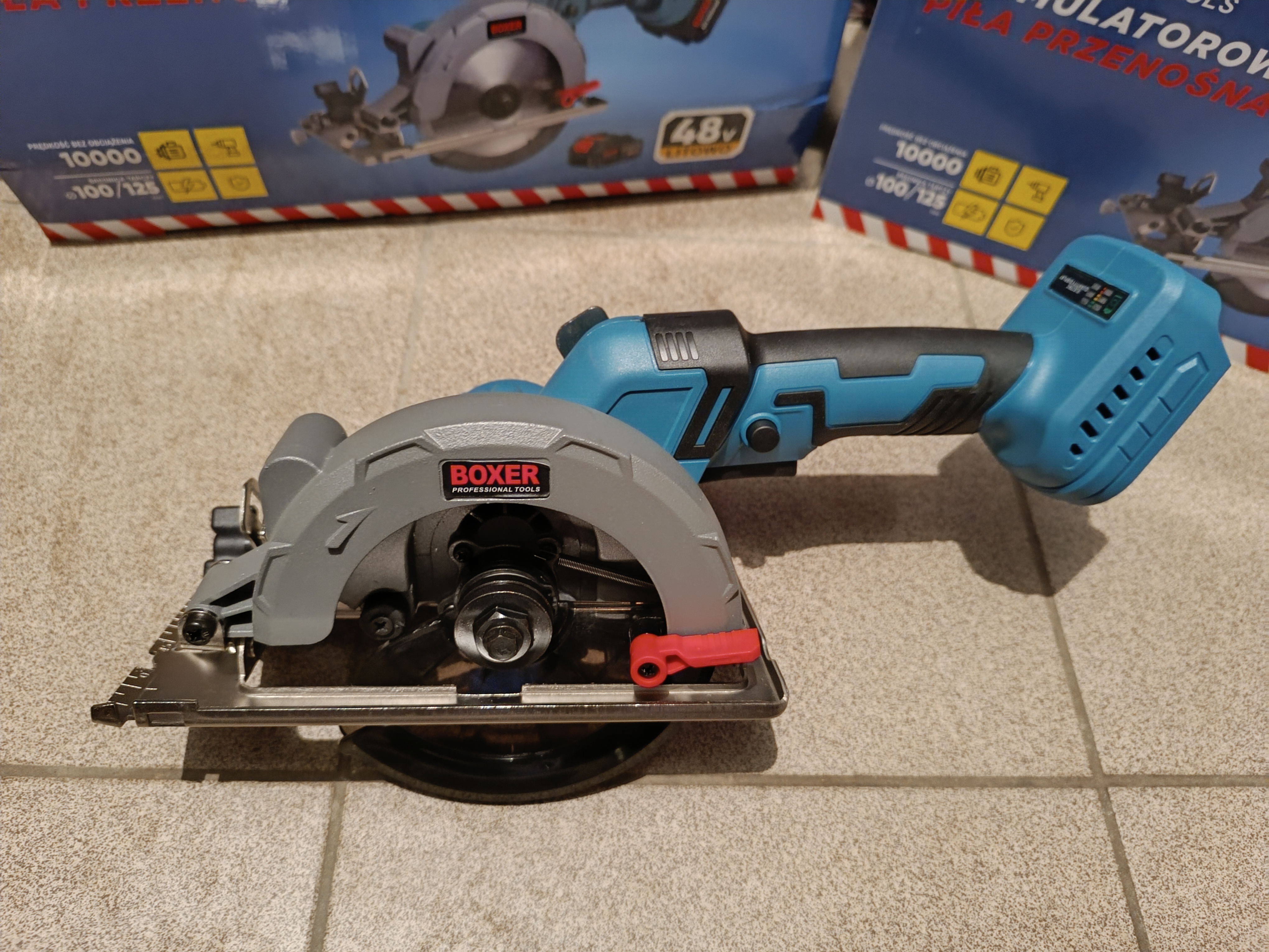 Akumuliatorinis diskinis pjūklas 48V 5.0Ah  Boxer SR-020 
