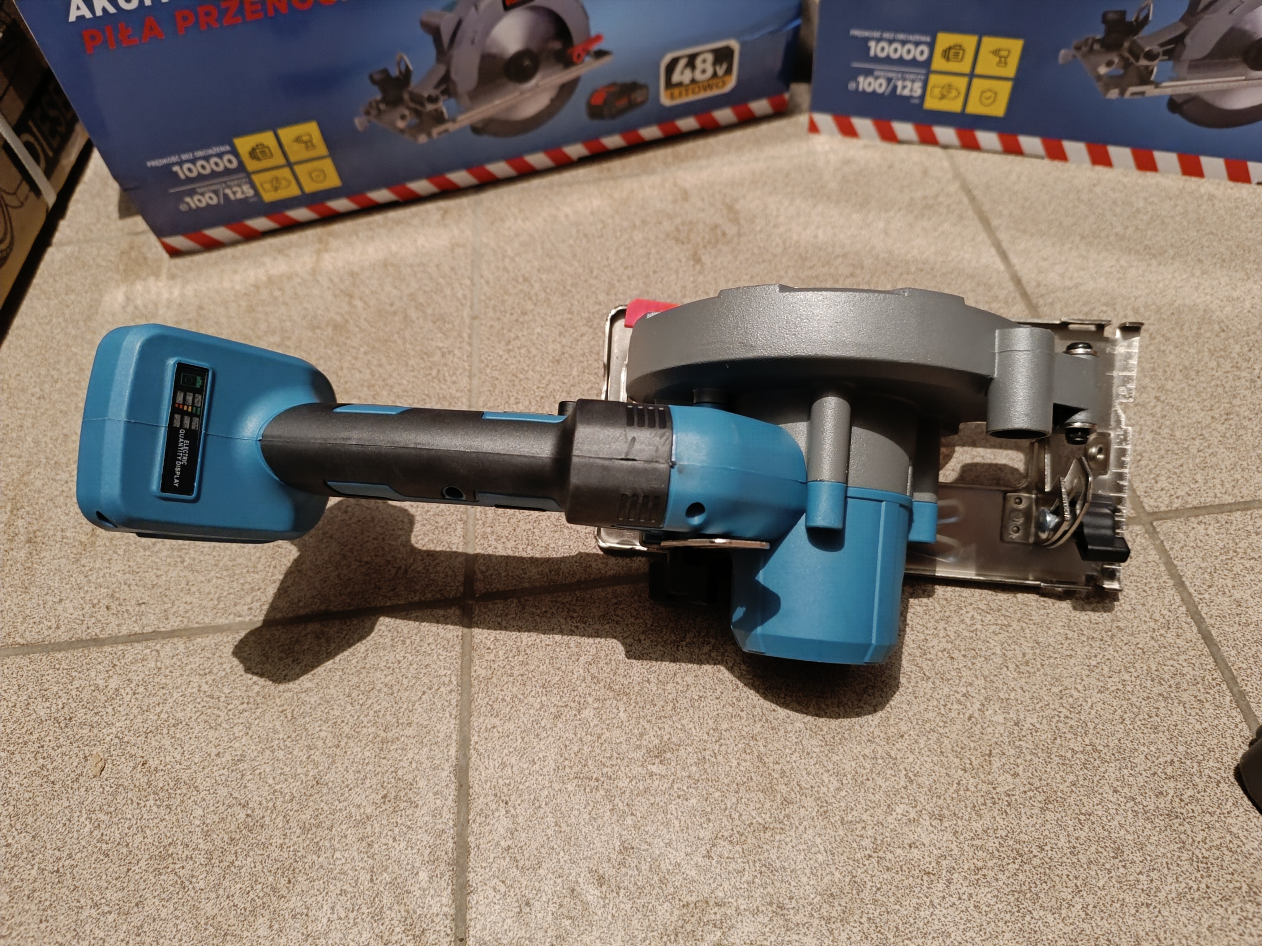 Akumuliatorinis diskinis pjūklas 48V 5.0Ah  Boxer SR-020 