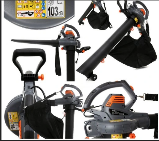 Elektrinis lapų pūstuvas-surinkėjas 3600W Kraft&Dele  KD5141