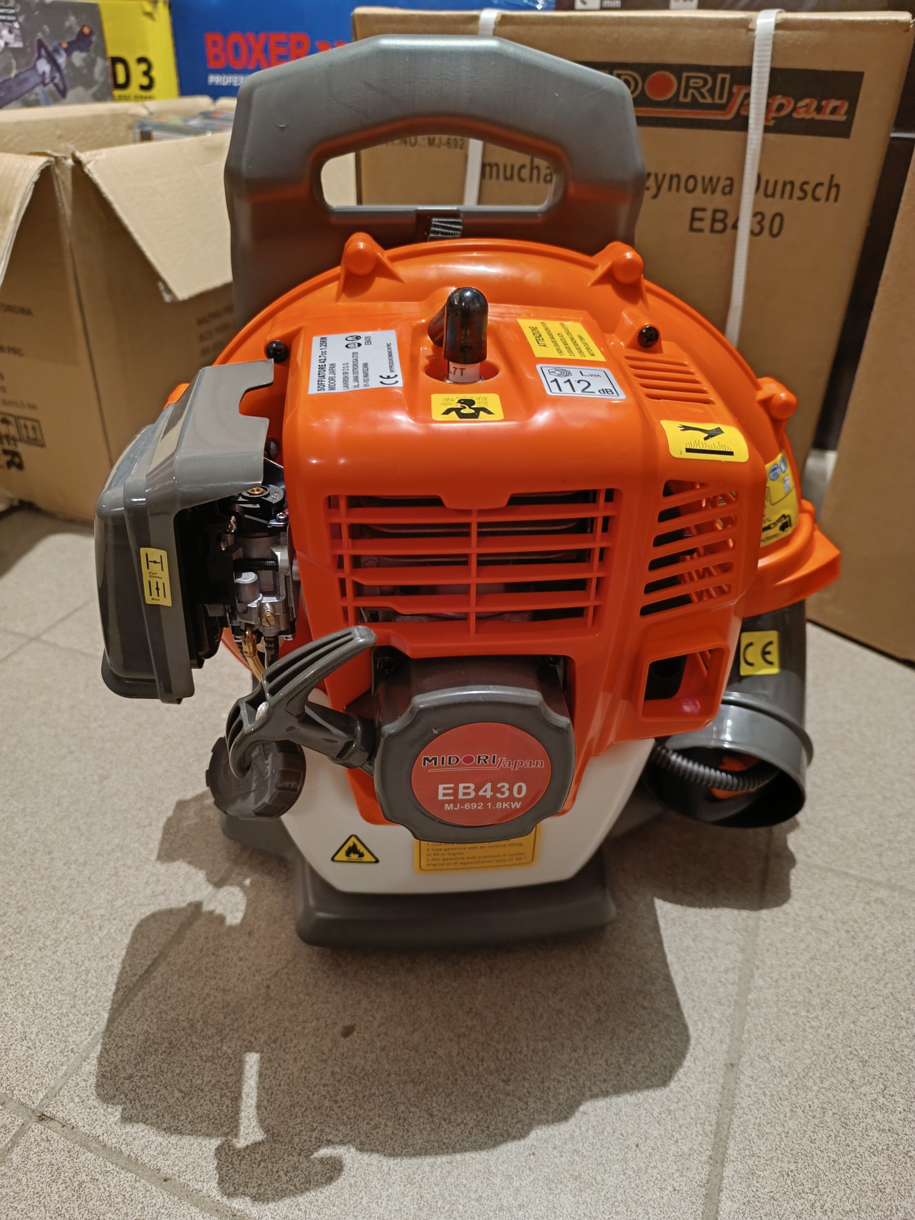 Benzininis lapų pūstuvas 1.25KW MIDORI JAPAN MJ-692