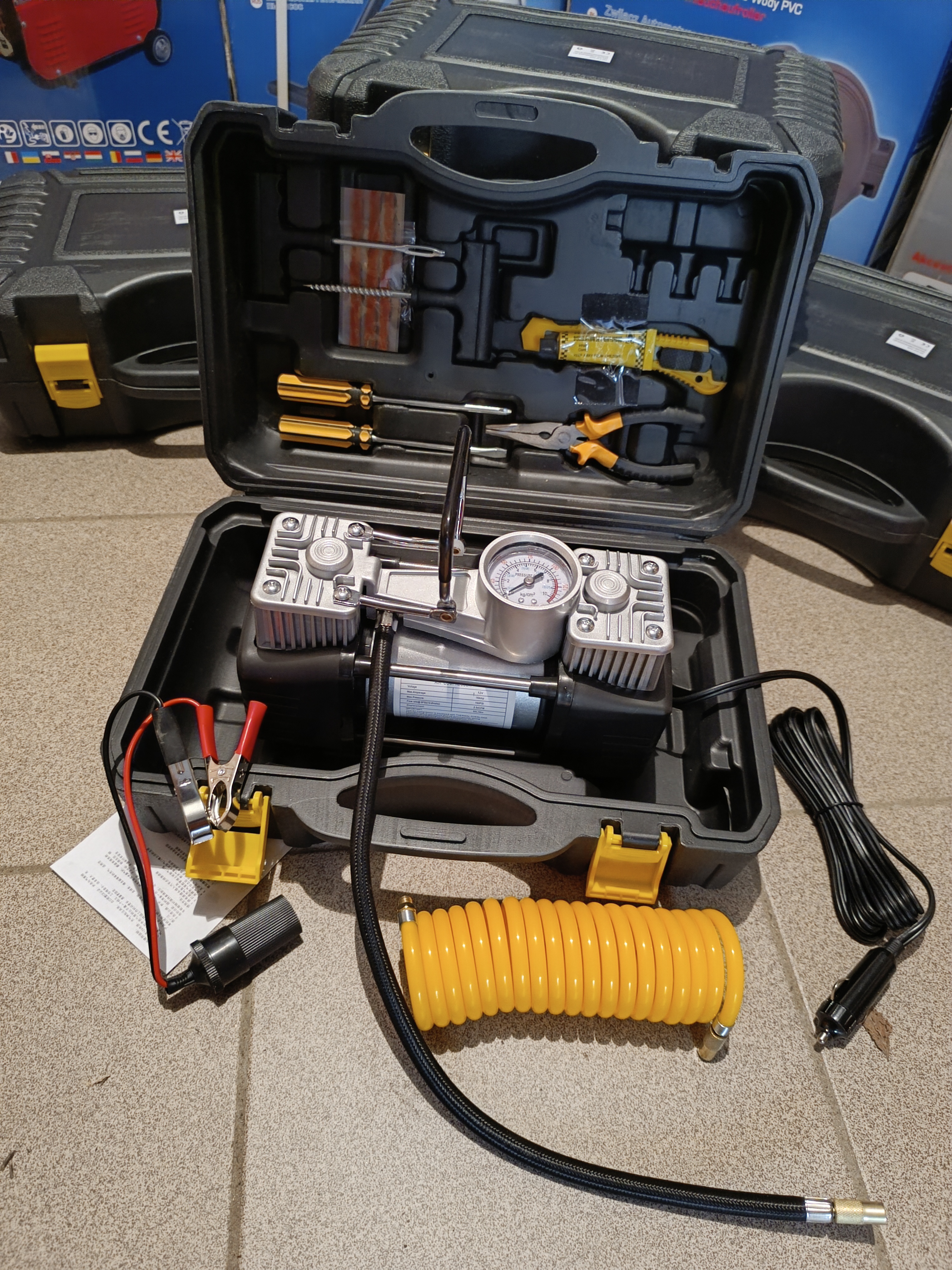 Automobilinis oro kompresorius 12V