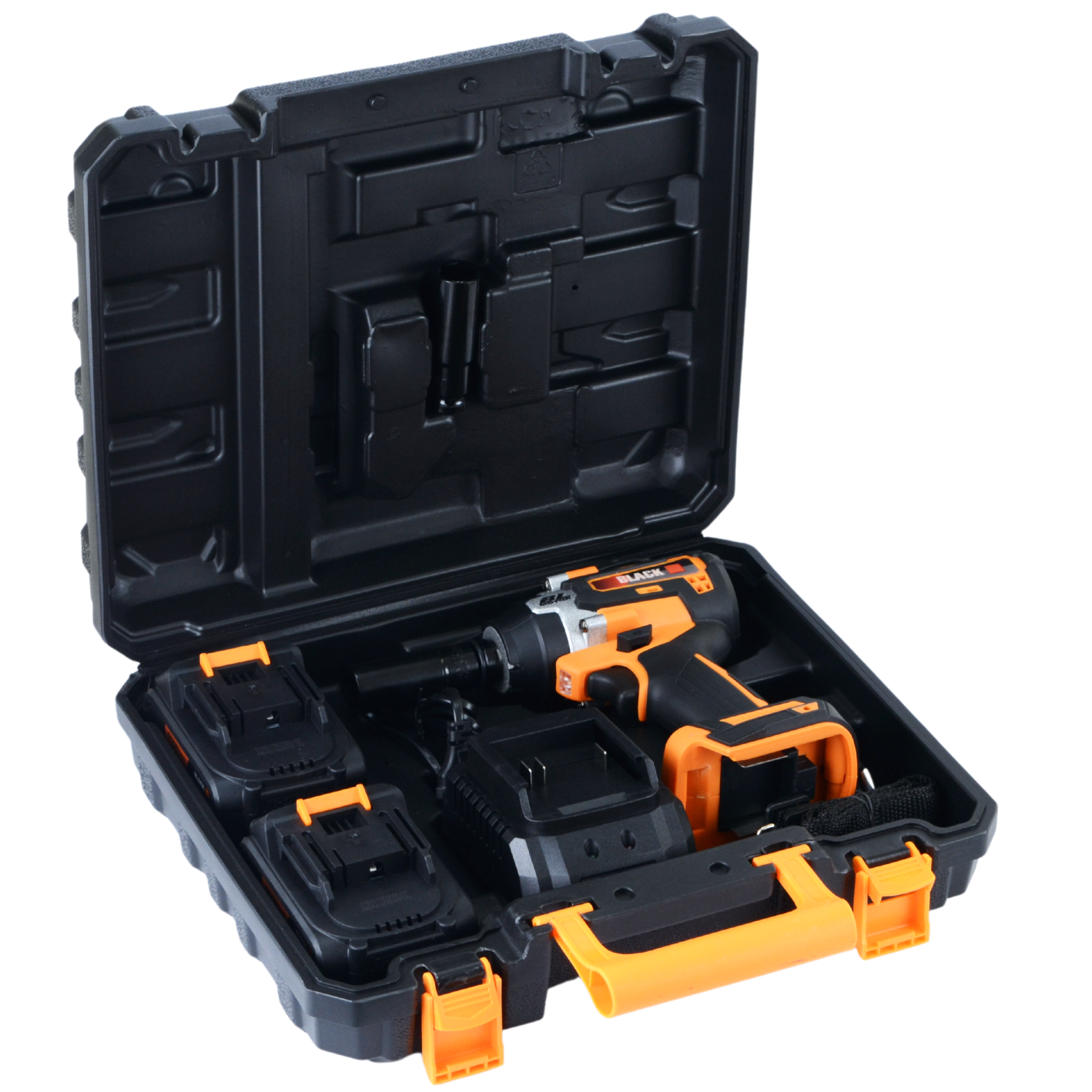 Akumuliatorinis smūginis veržliasukis BLACK 24V 4Ah