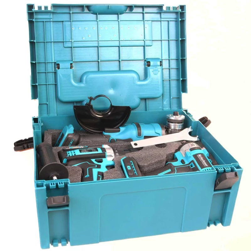 Akumuliatoriniu įrankių komplektas 3in1 Krischner 88V 6.0Ah