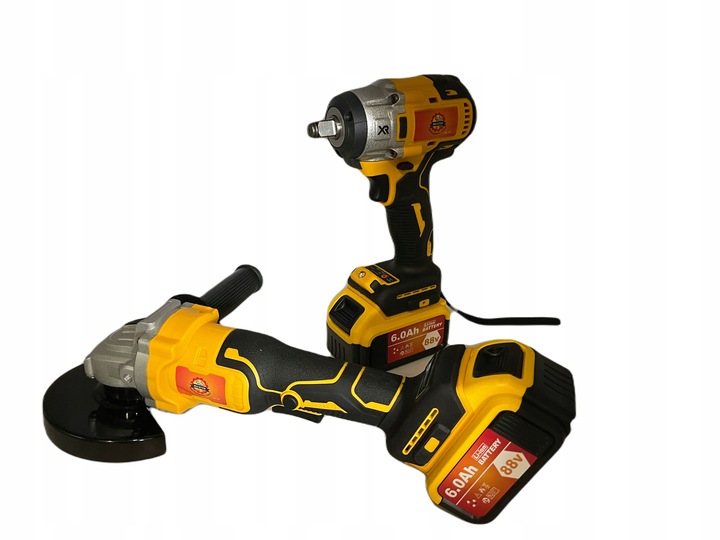 Akumuliatoriniu įrankių komplektas 2in1 88V 6.0Ah MEISTER MS-755