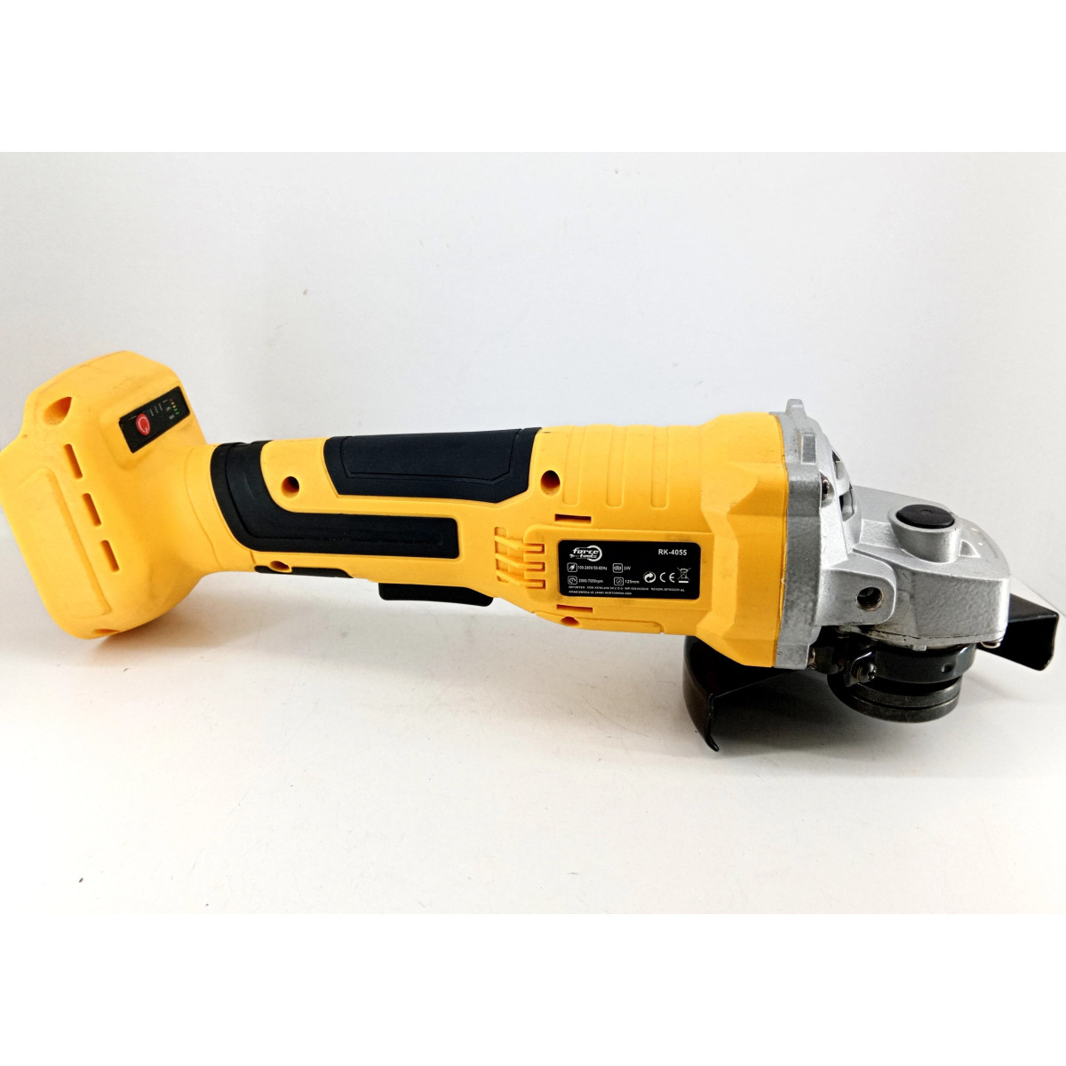 Akumuliatorinis kampinis šlifuoklis 24V 4.0Ah Force tools RK-4054