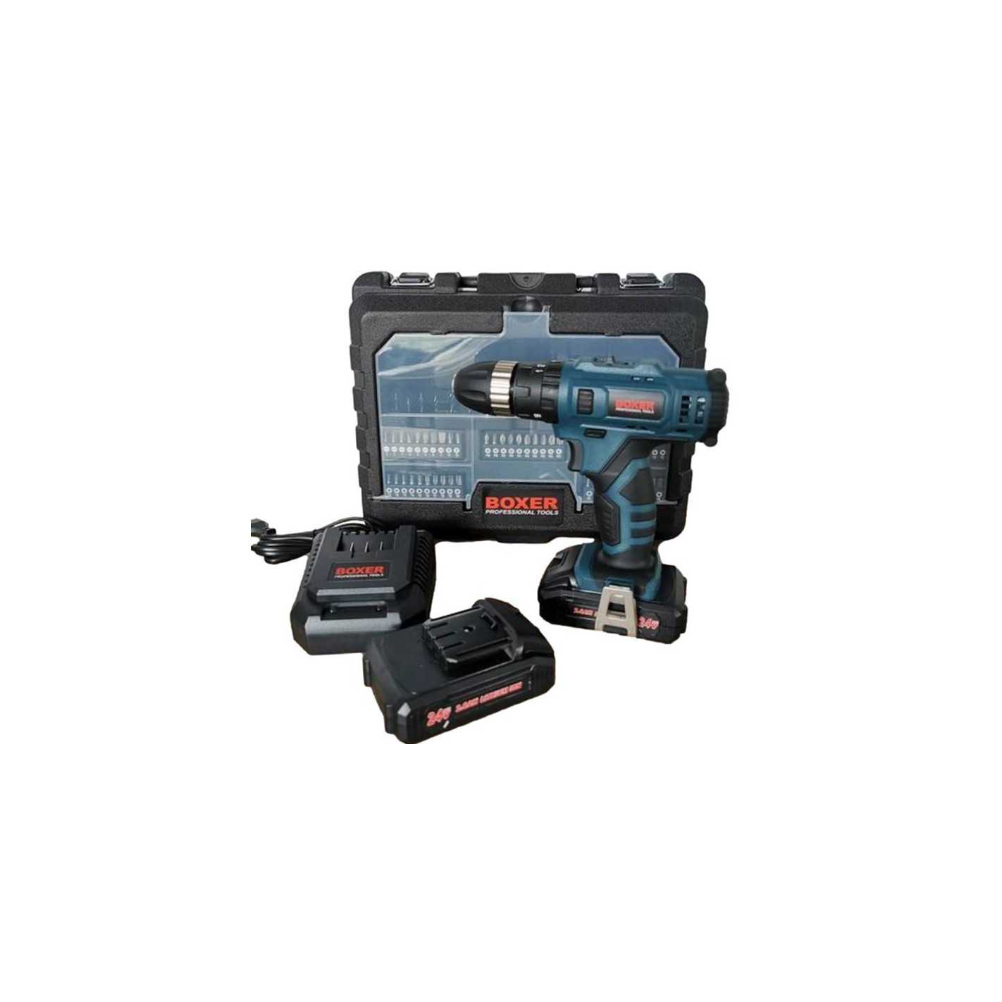 Akumuliatorinis suktuvas-gręžtuvas Boxer SR-005
