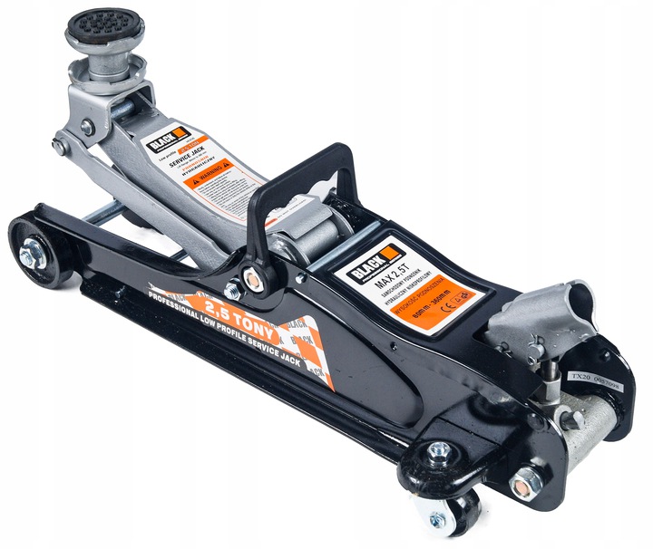 Hidraulinis domkratas 2.5T. BLACK