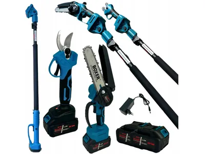 Teleskopinis Pjūklas + Sekatorius 48V 5.0Ah BOXER BX-3320