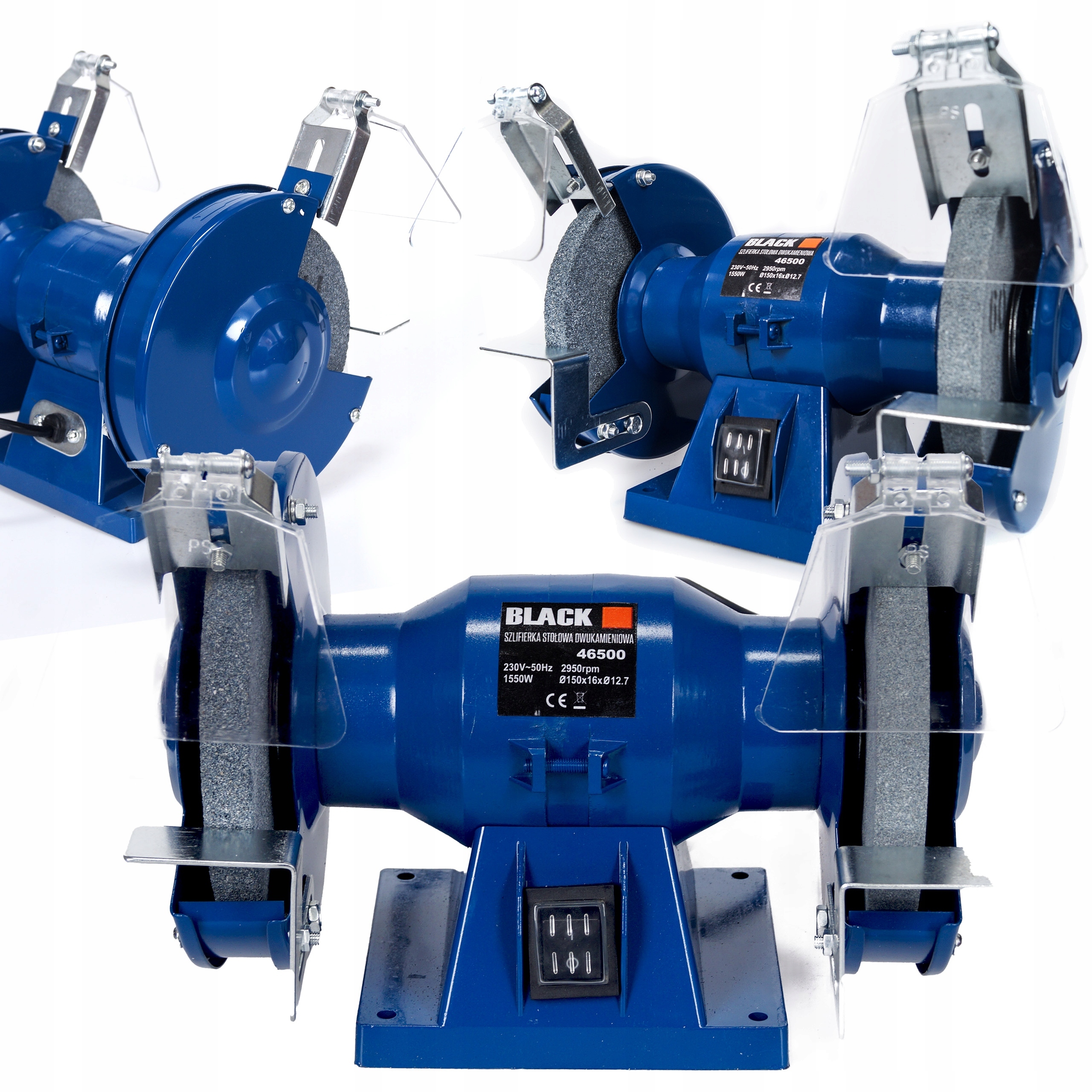 Galandinimo staklės-Šmirgelis 1550W BLACK