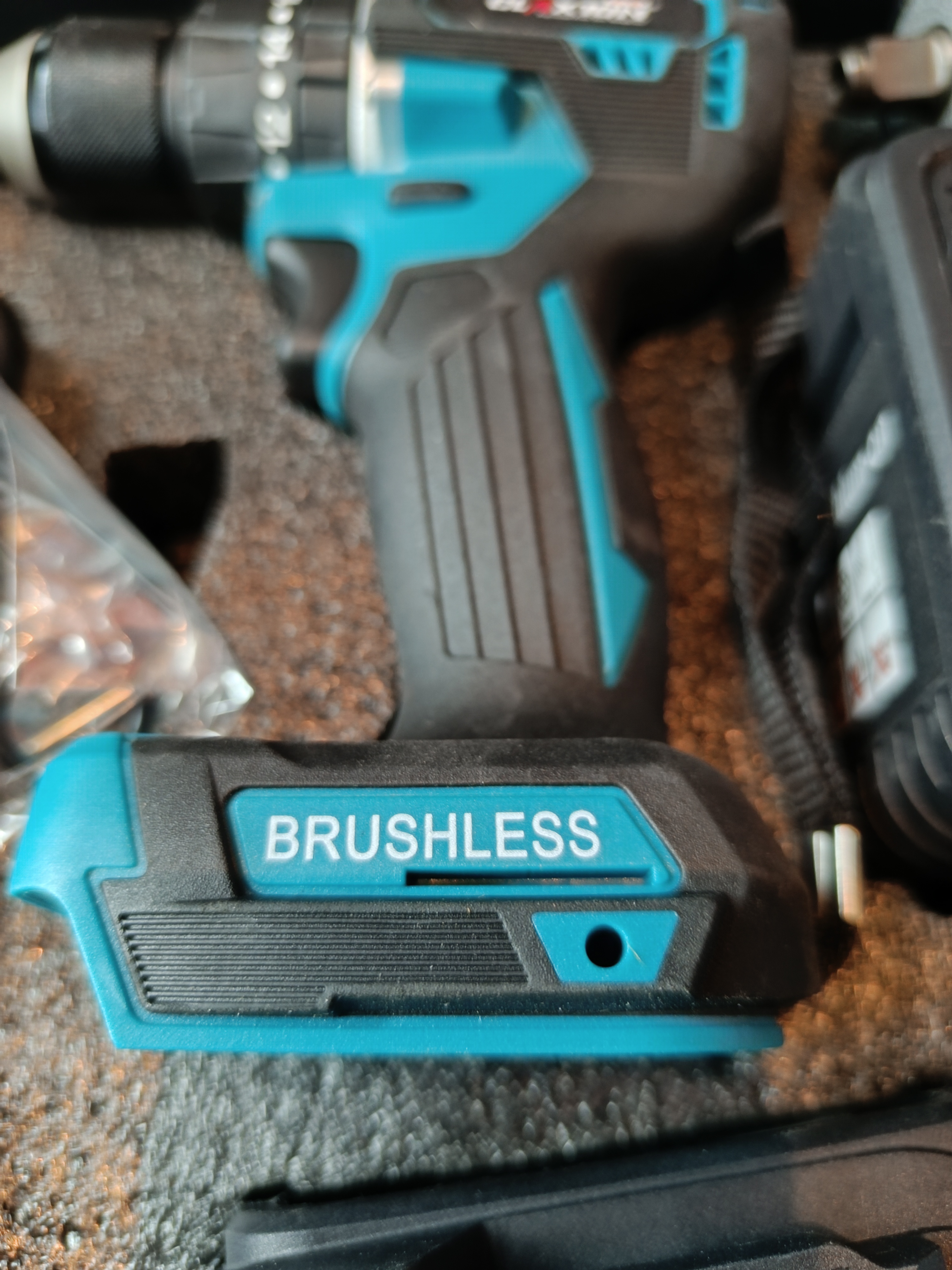 Akumuliatoriniu įrankių komplektas 3in1 GLAXTON 168V 10Ah