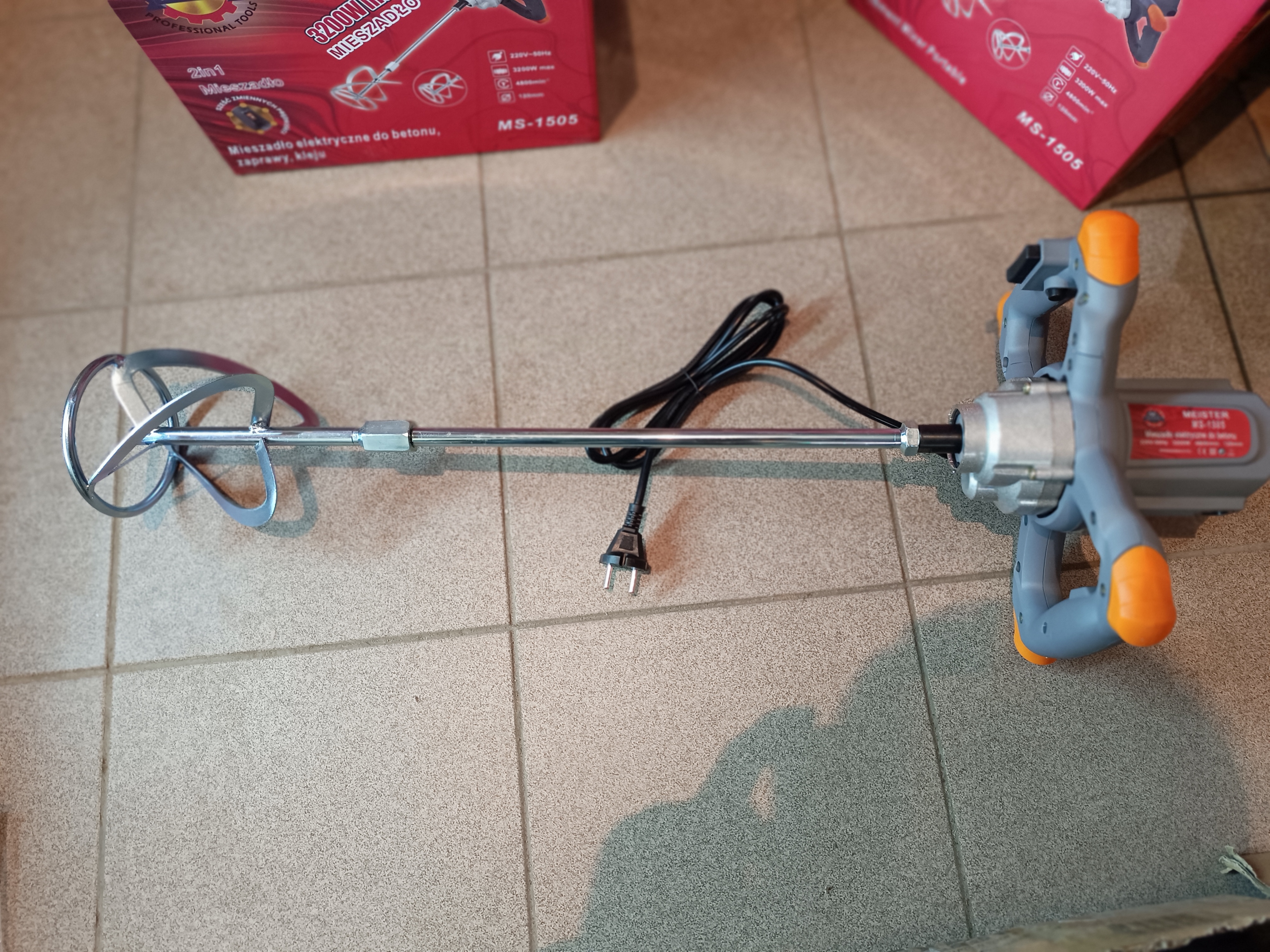 Statybinis mikseris 3200W MEISTER MS-1505