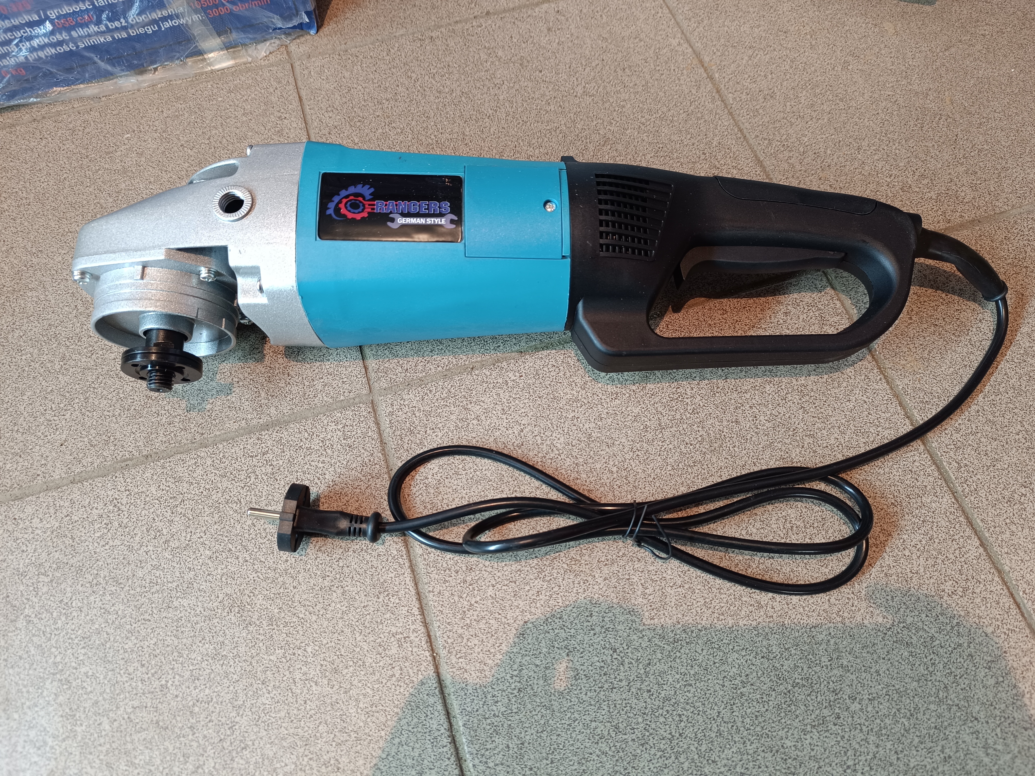 Elektrinis kampinis šlifuoklis 230mm 2650W RS-531