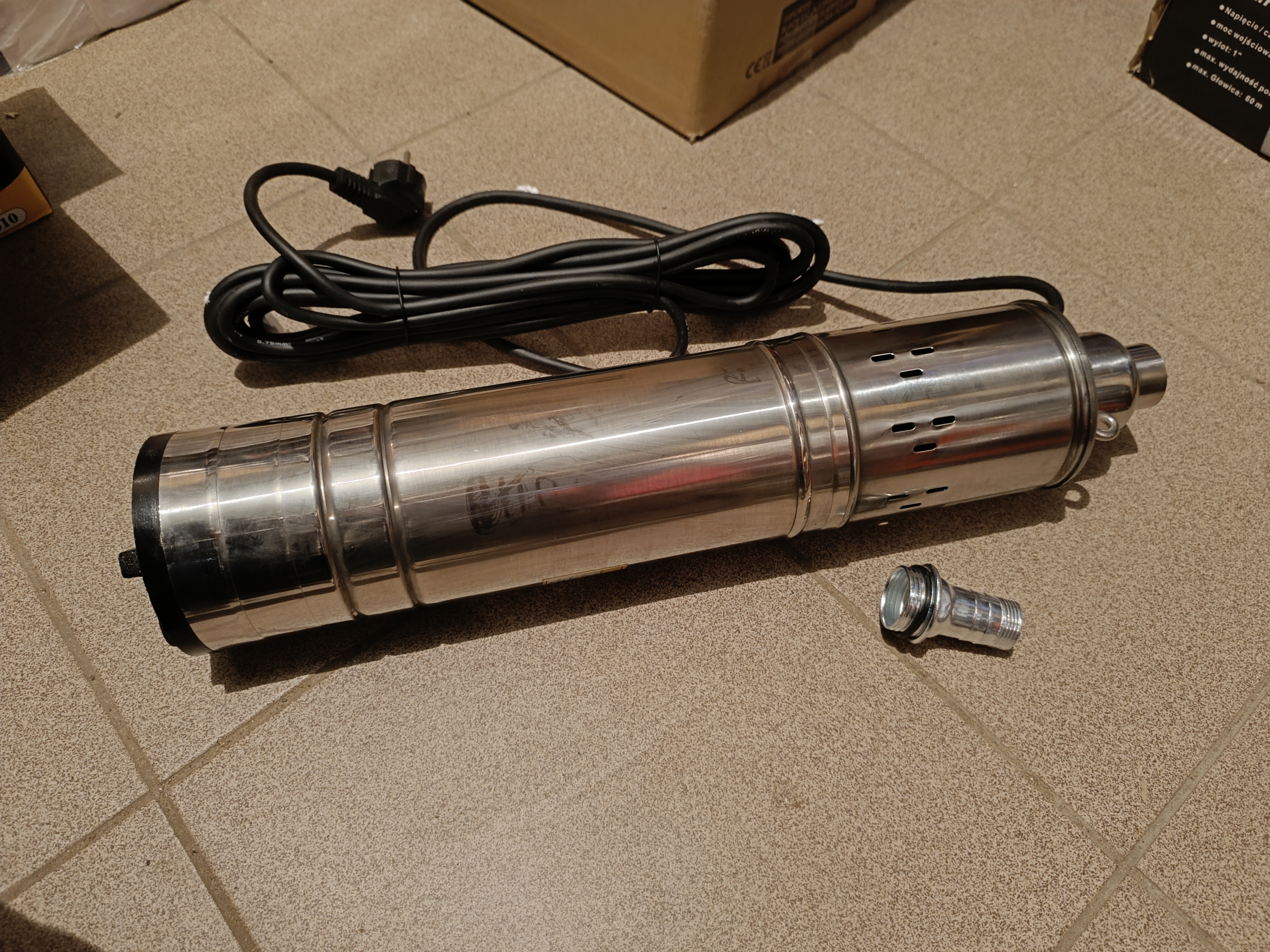 Panardinamas giluminis vandens siurblys ONEX OX-5010