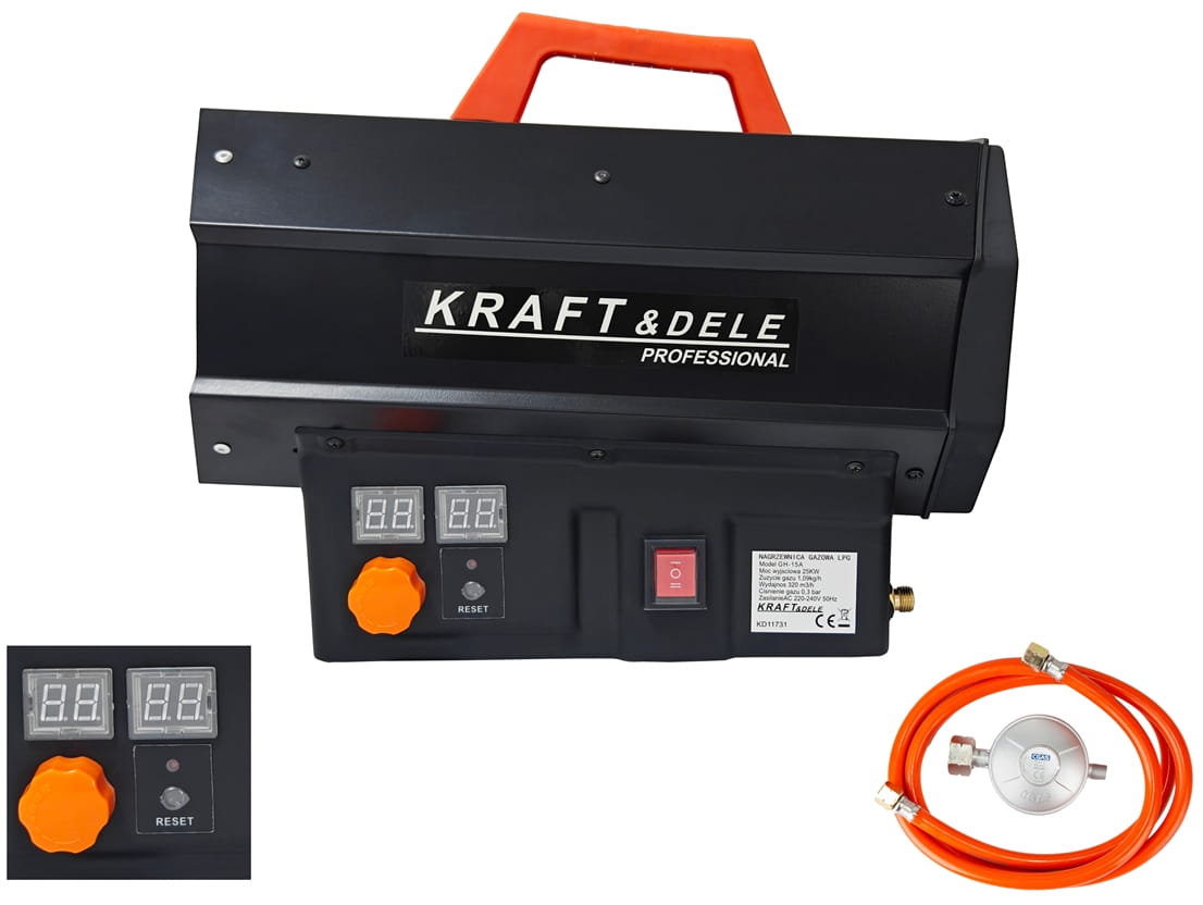 Dujinis šildytuvas 25KW KD 11731