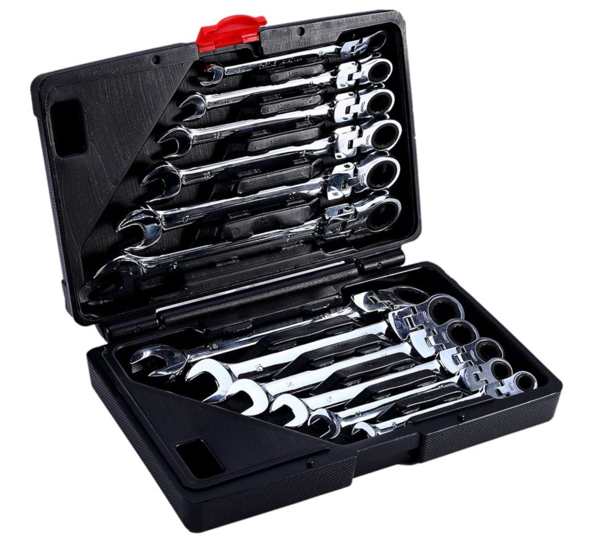 Kombinuoti veržliarakčiai 8-19 mm, 12 vnt. KD11304