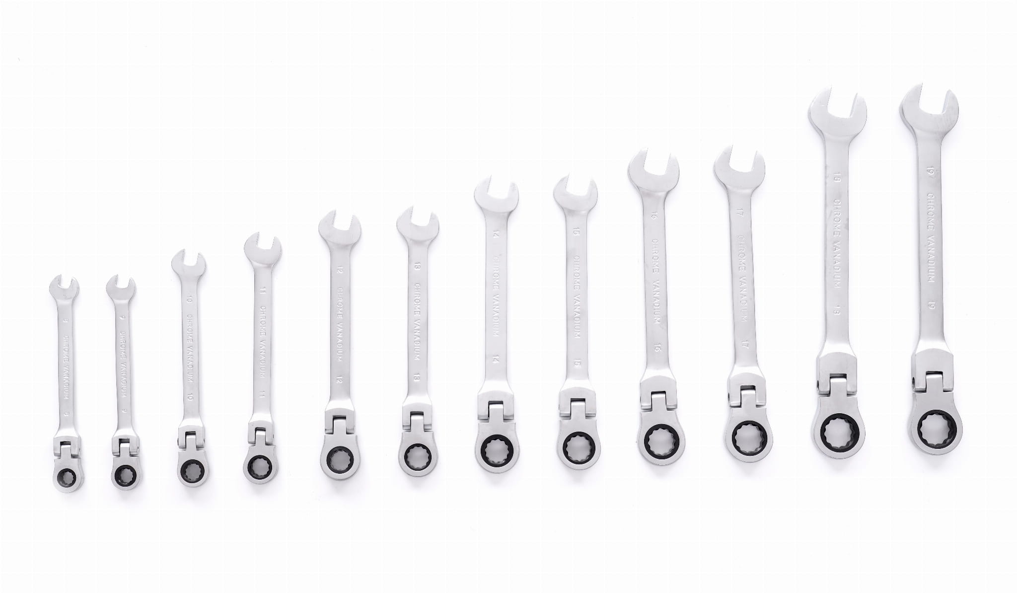 Kombinuoti veržliarakčiai 8-19 mm, 12 vnt. KD11304