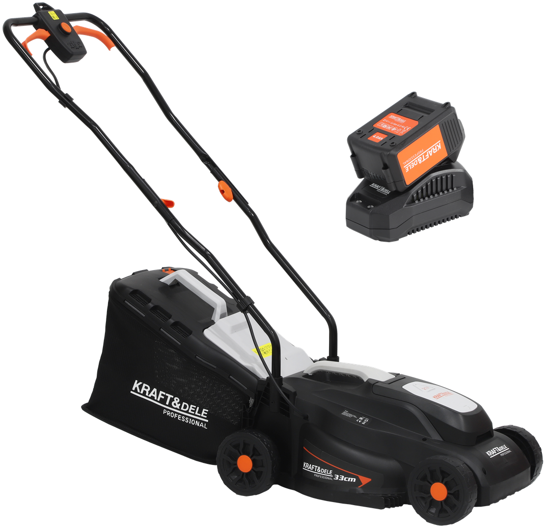 Akumuliatorinė vejapjovė 21V 4Ah 32L KD5550