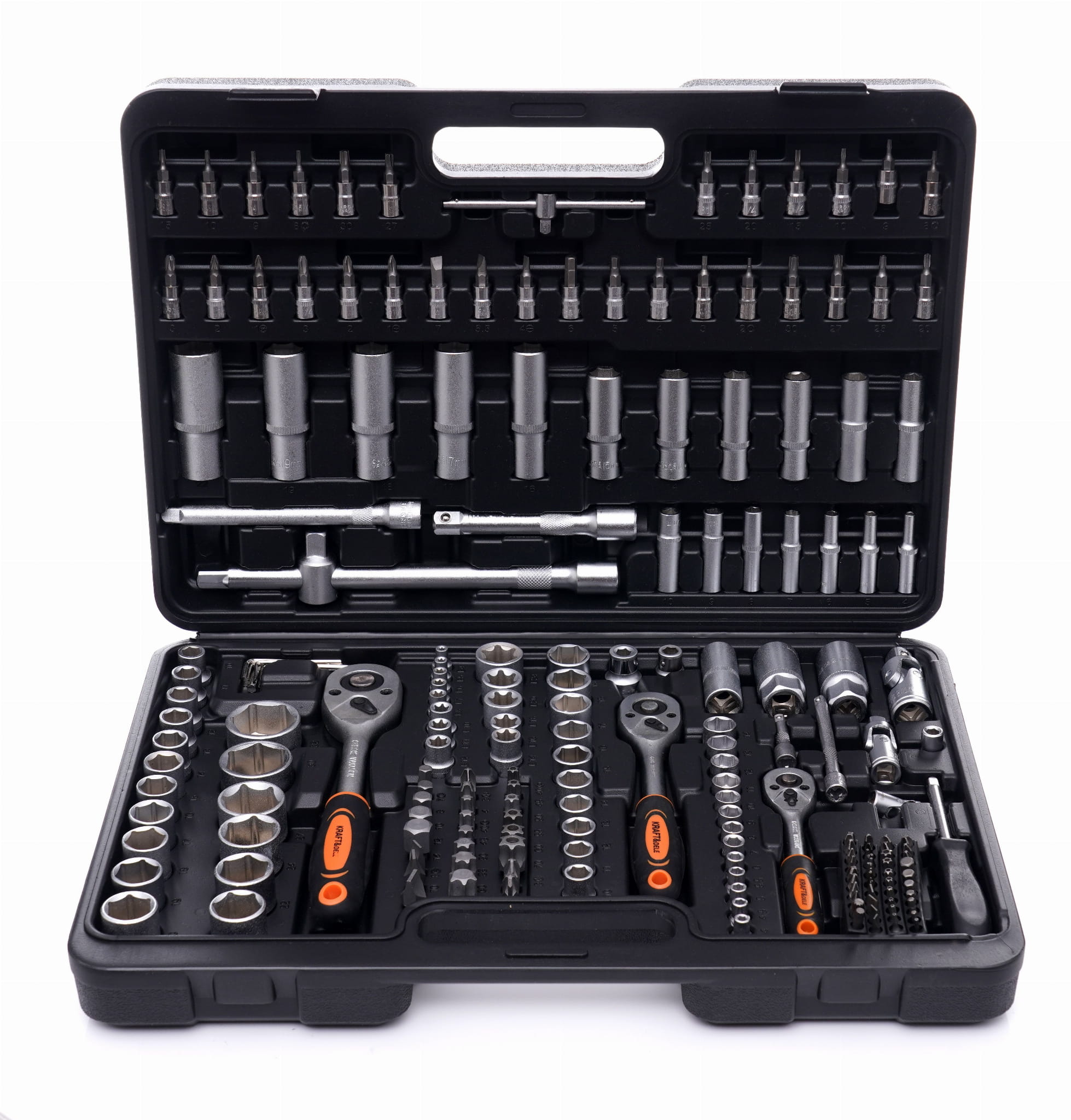 Galvučių ir įrankių rinkinys Kraft dele 292 dalių KD10460