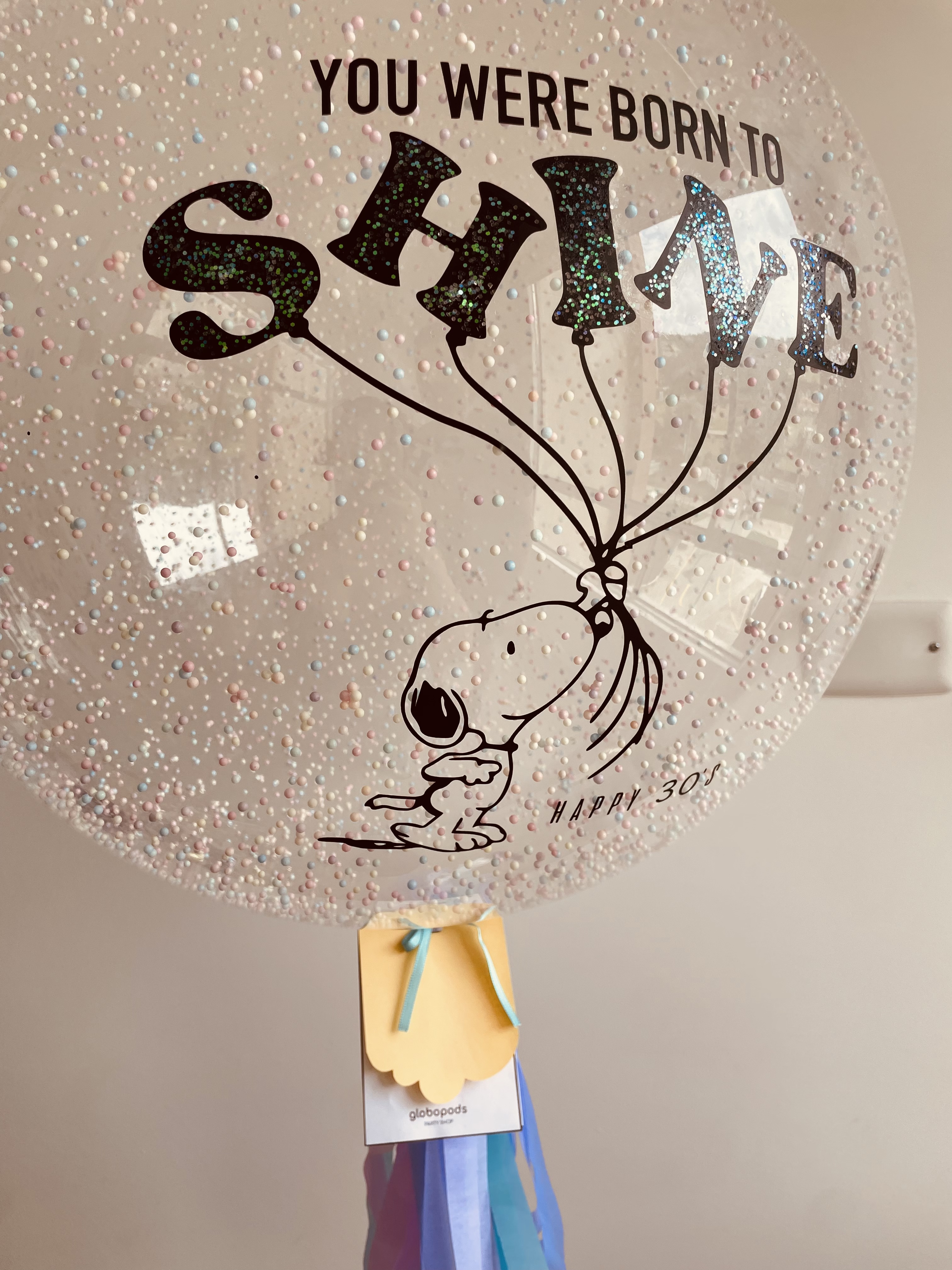 Globo burbuja Snoopy