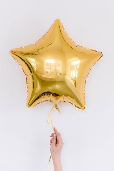 Globo estrella en helio