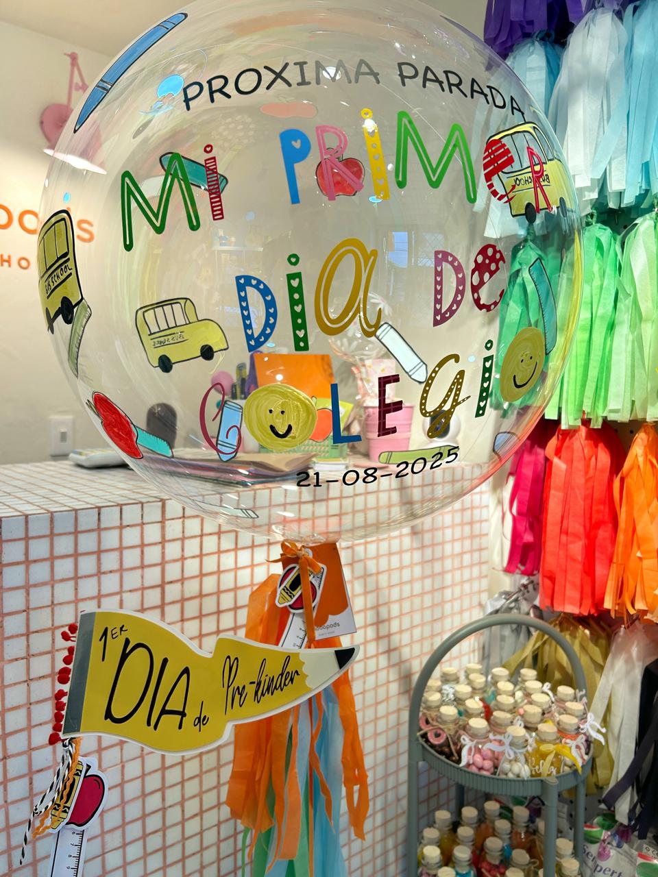 Globo Burbuja con Helio