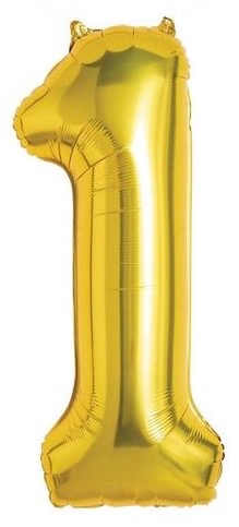 Globos metalizados dorados