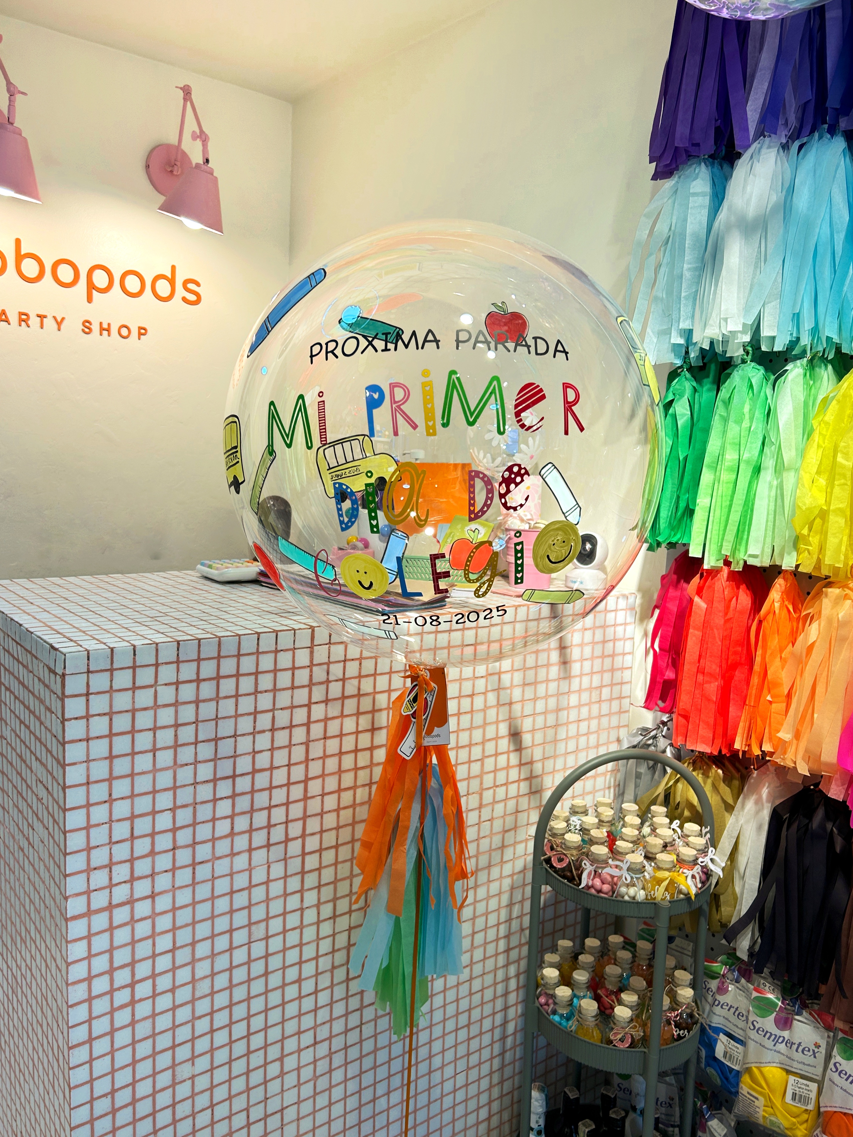 Globo Burbuja con Helio