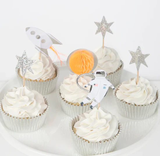 Kit de Cupcakes Astronautas