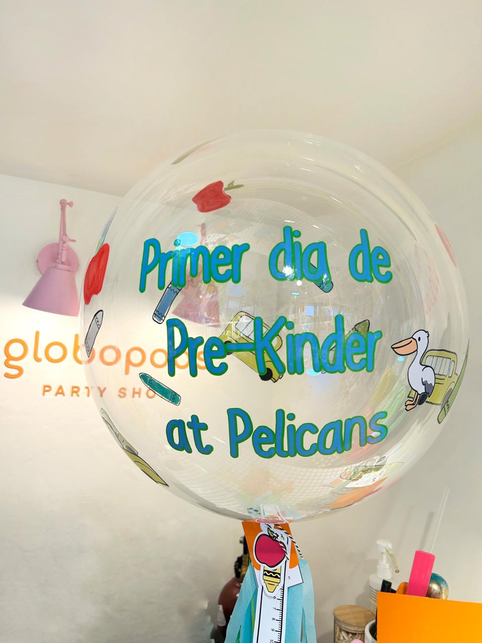 Globo Burbuja con Helio