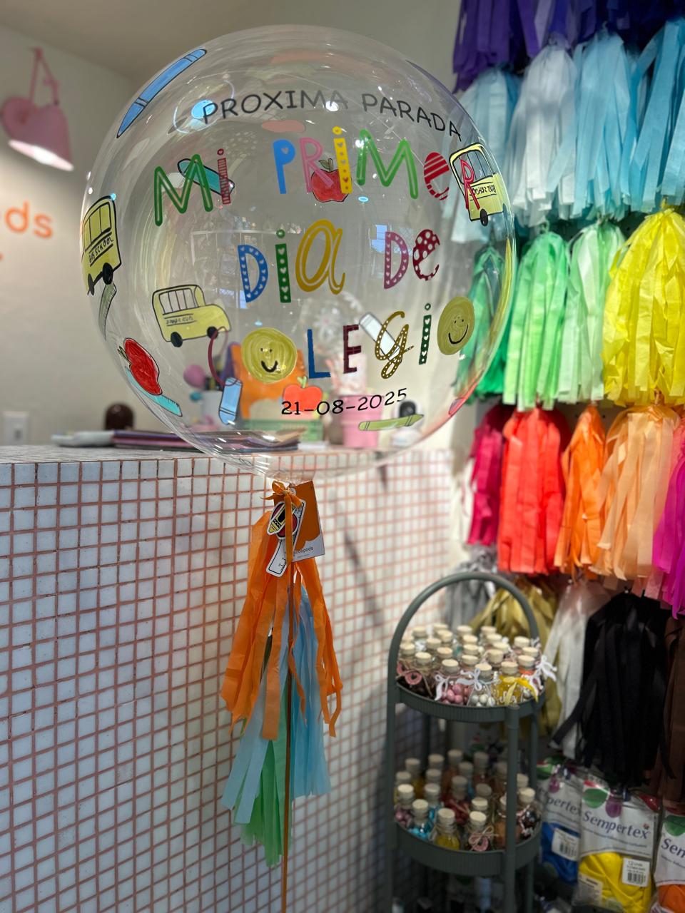 Globo Burbuja con Helio