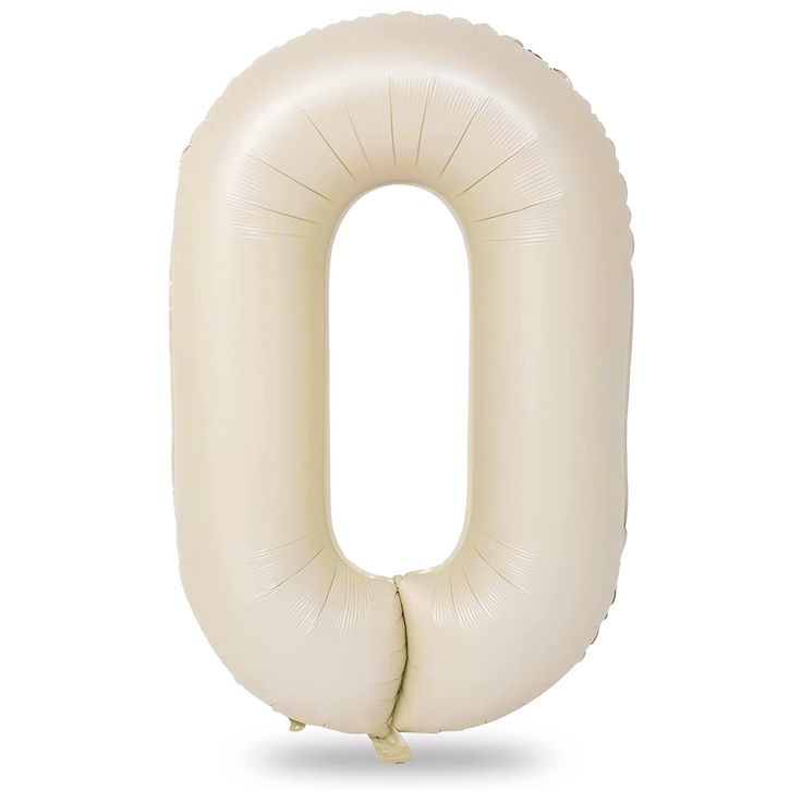 Globos metalizados color beige 
