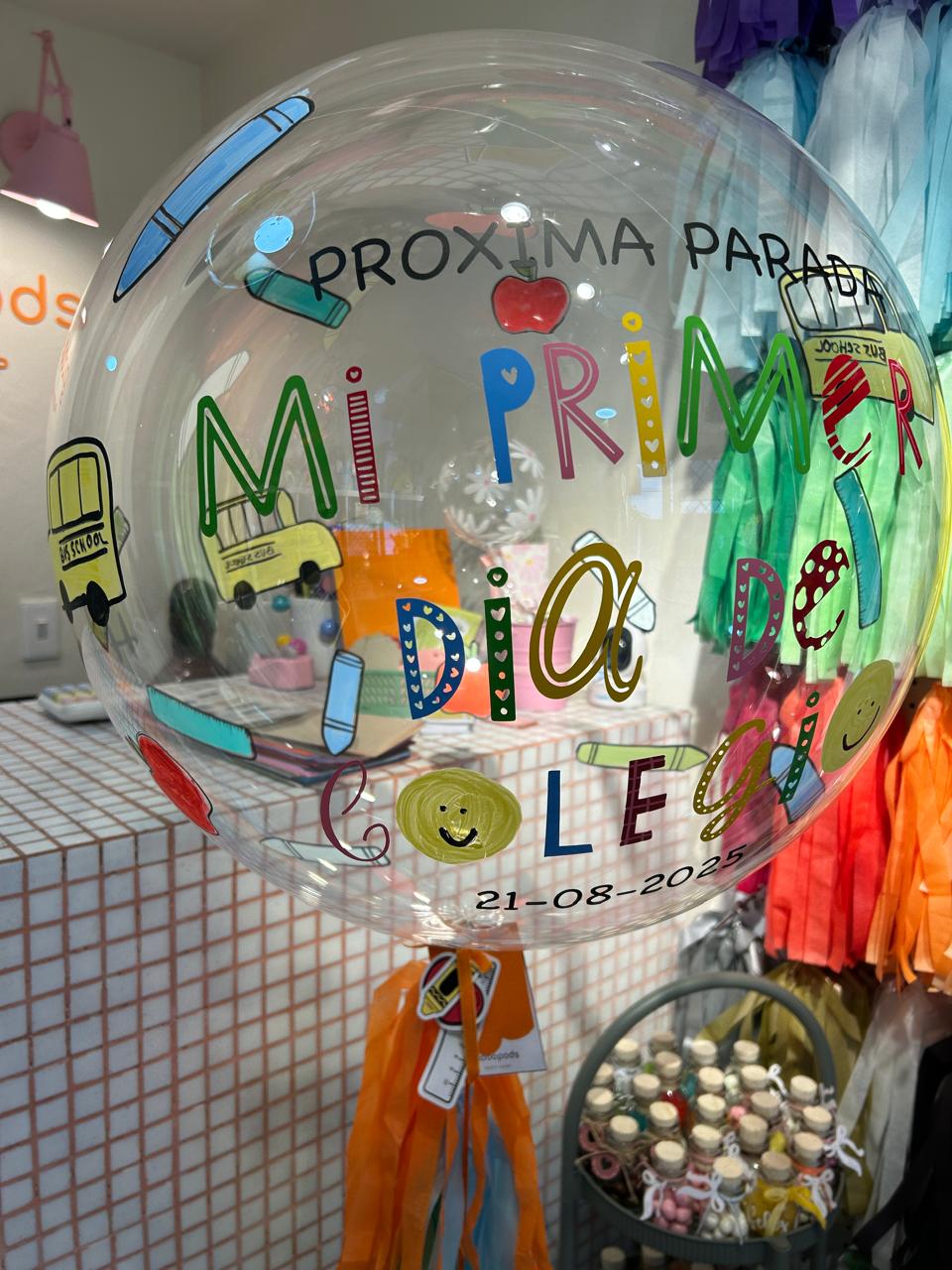 Globo Burbuja con Helio