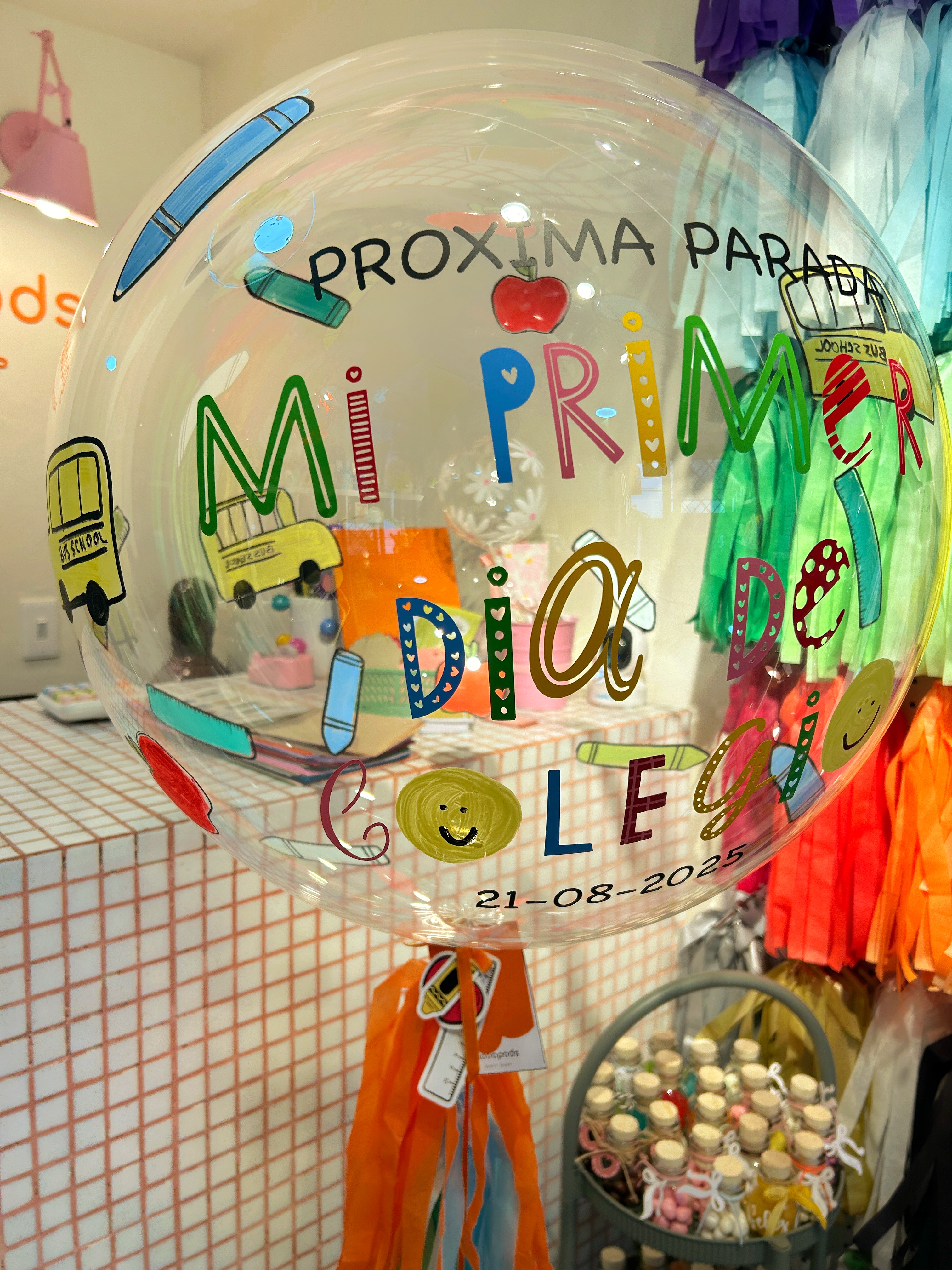 Globo Burbuja con Helio