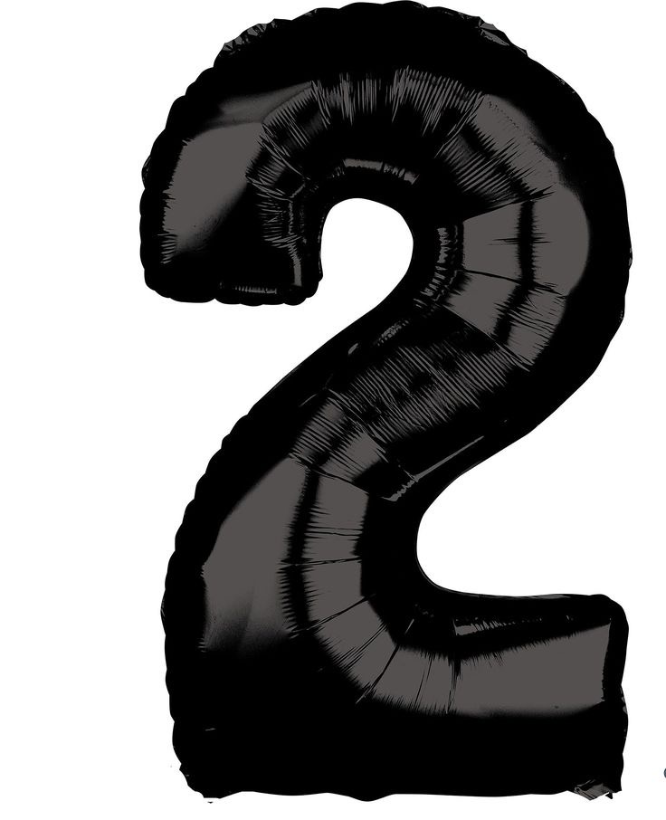 Globos metalizados negro